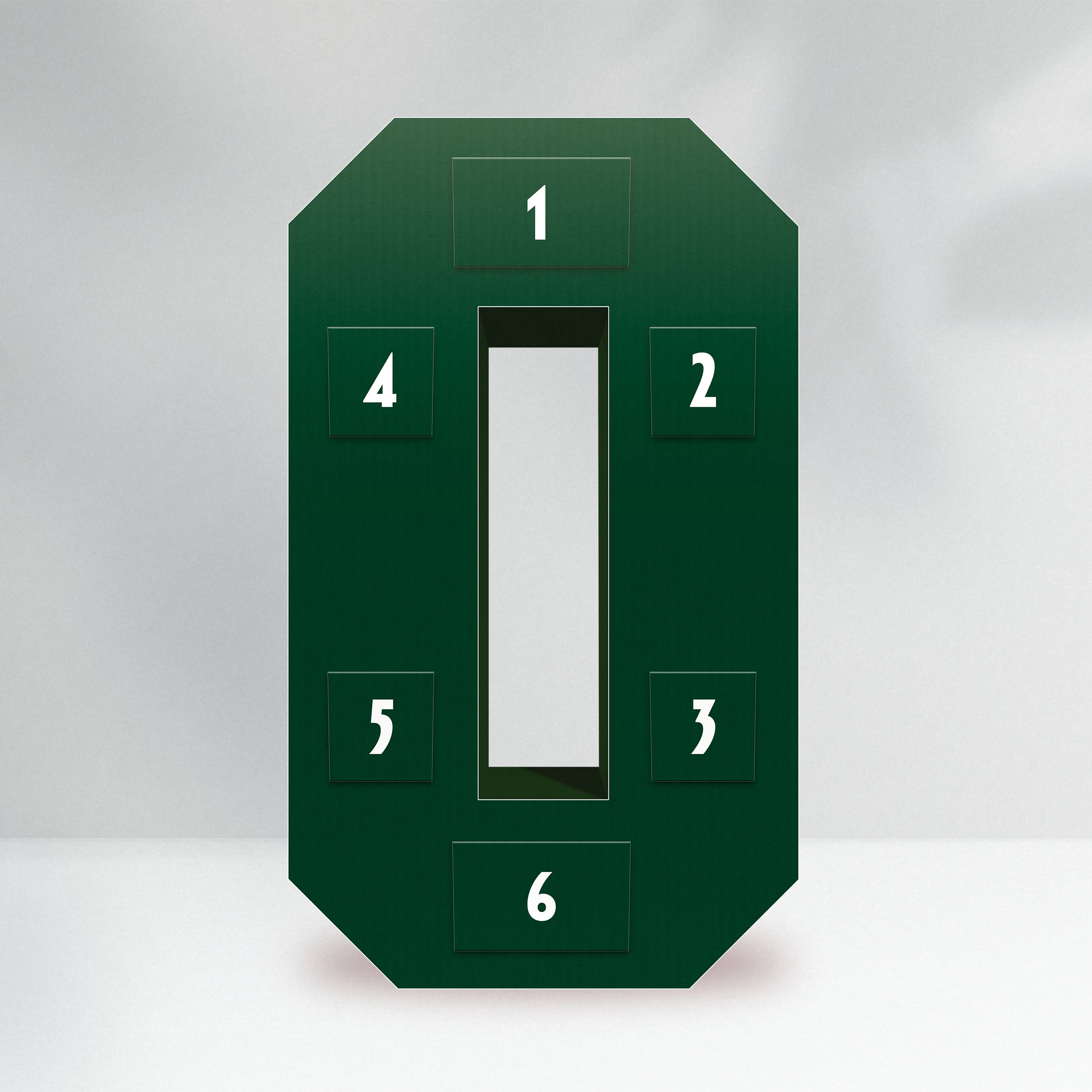 The Little Legend - Emerald Green, Numbers 0-9