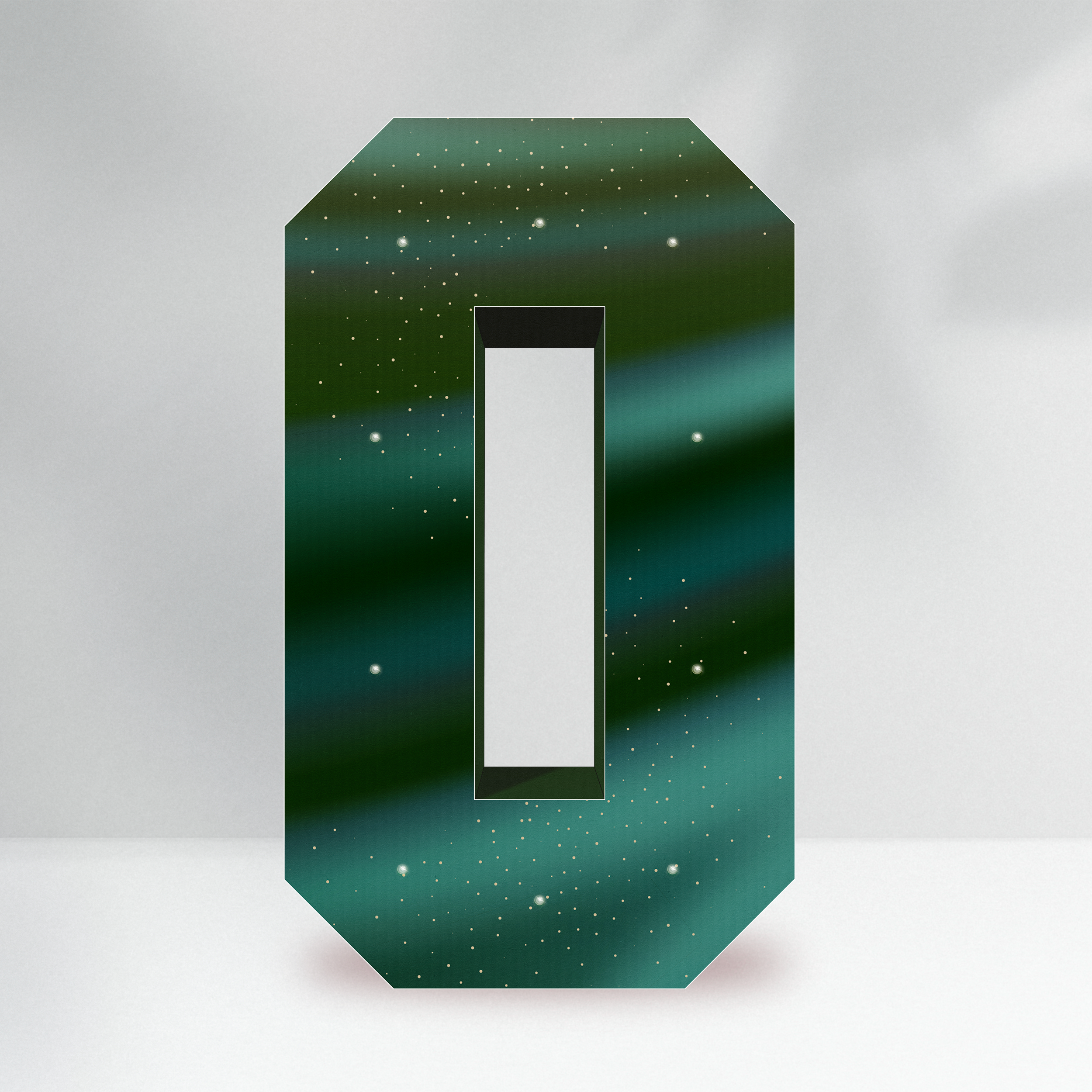 The Little Legend - Emerald Green, Numbers 0-9