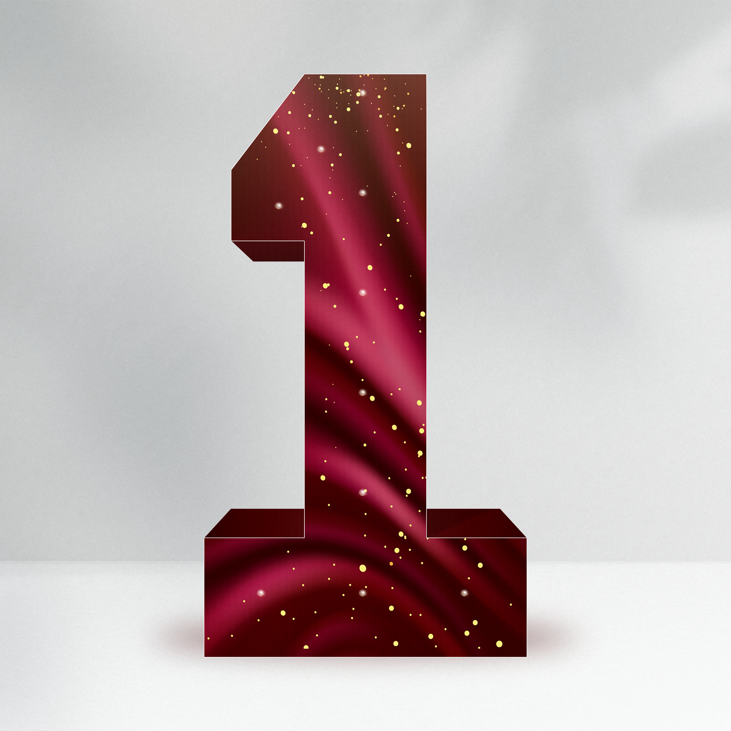 The Little Legend - Red & Gold, Numbers 0-9