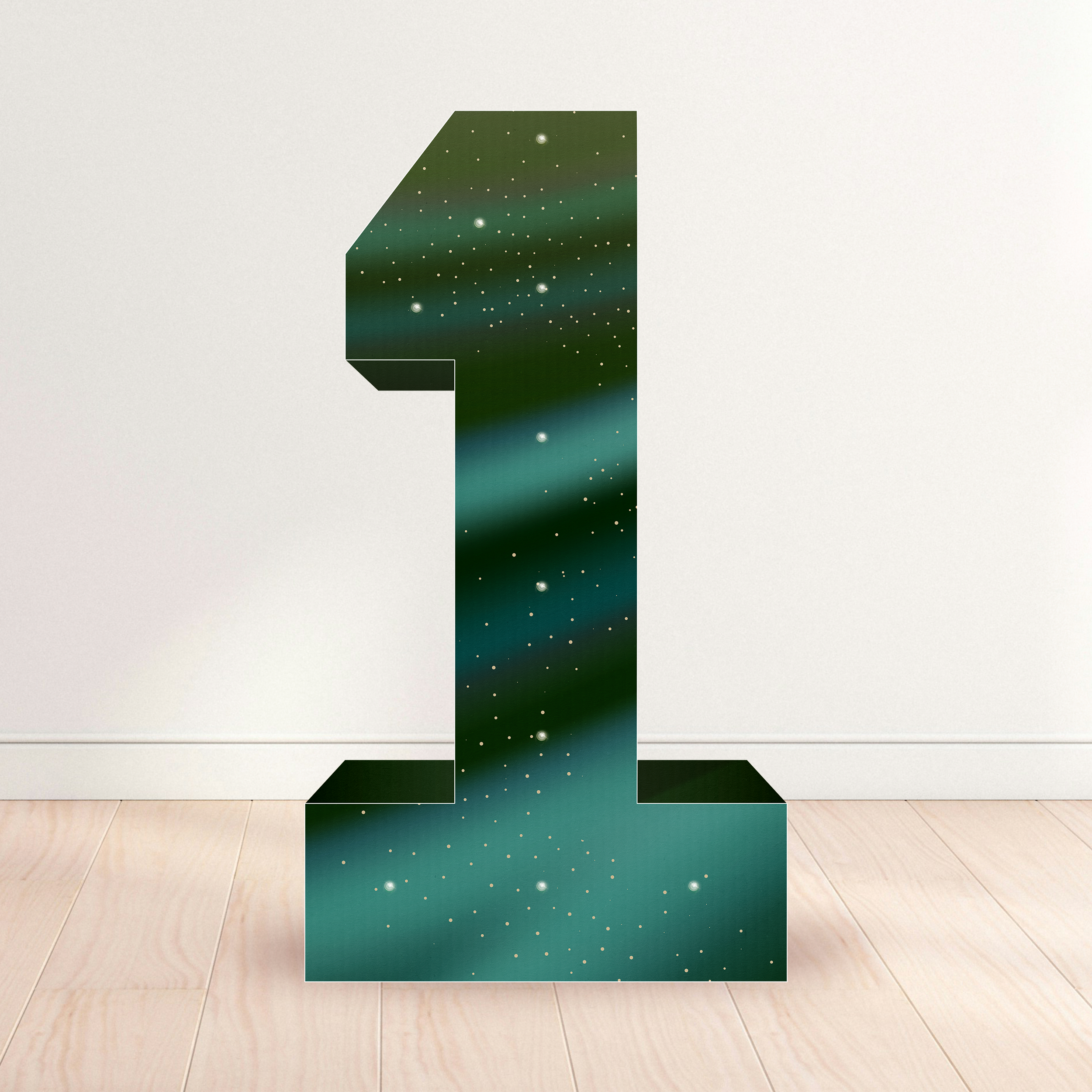 The Big Deal - Emerald Green, Numbers 0-9
