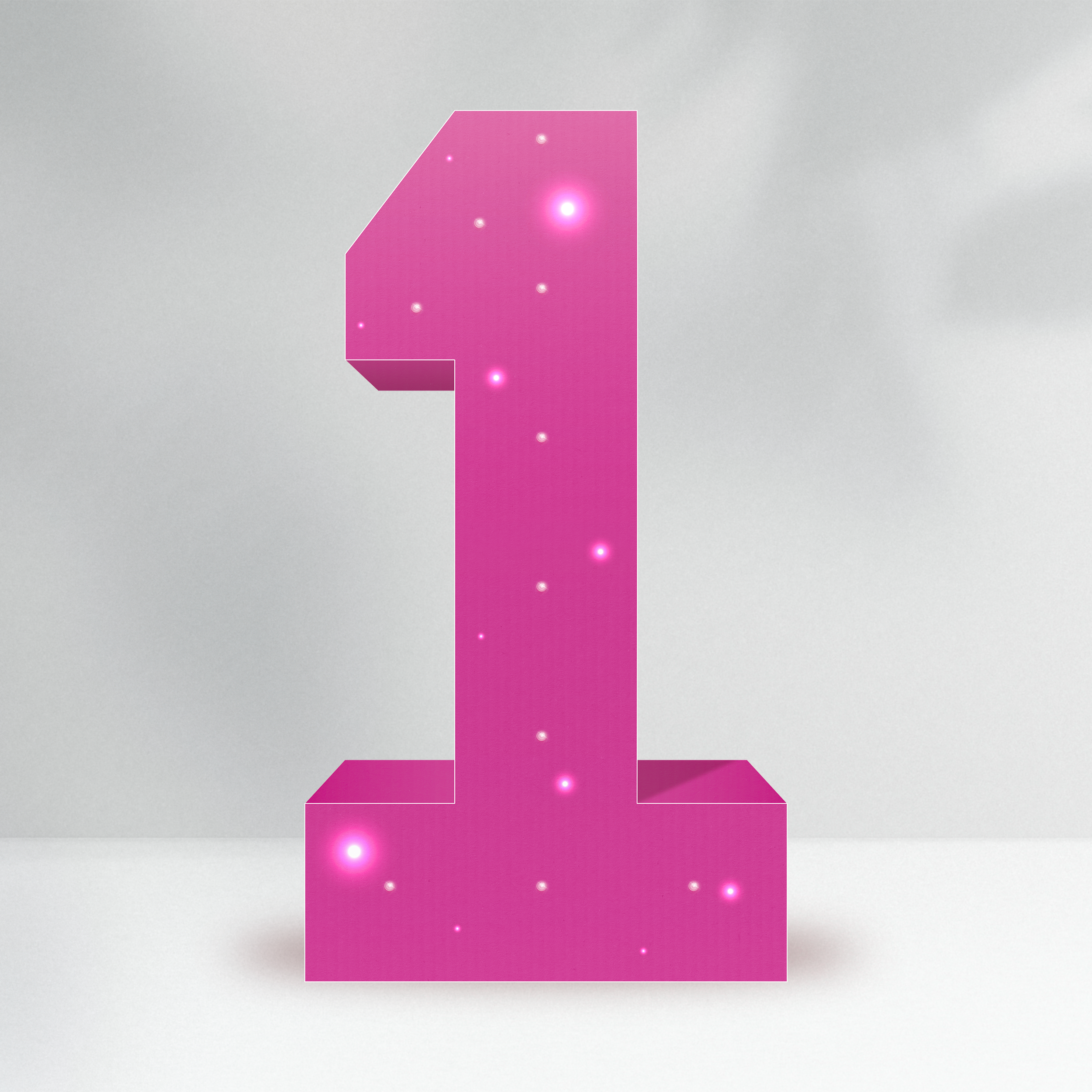 The Little Legend - Pink, Numbers 0-9