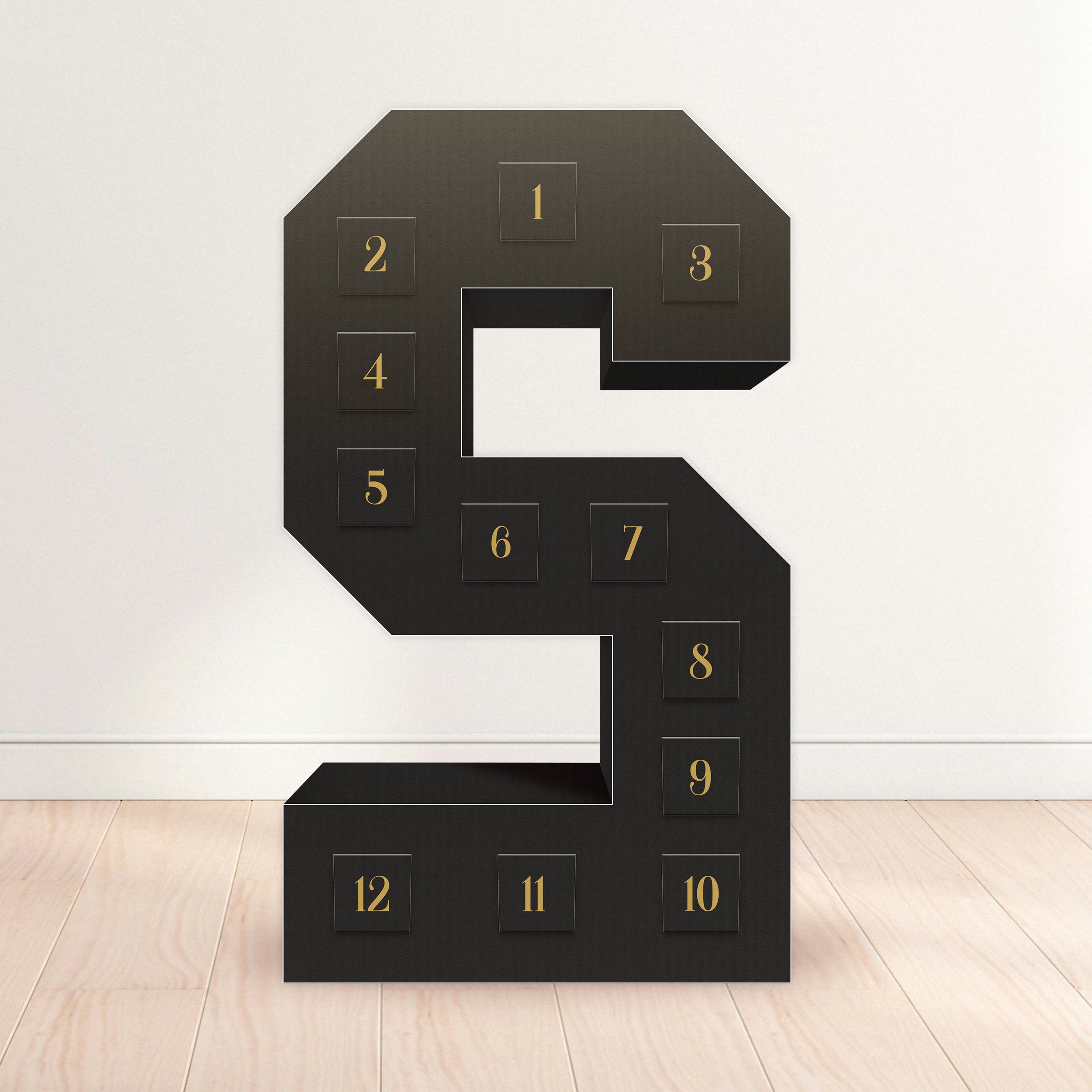The Big Deal - Black & Gold, Numbers 0-9
