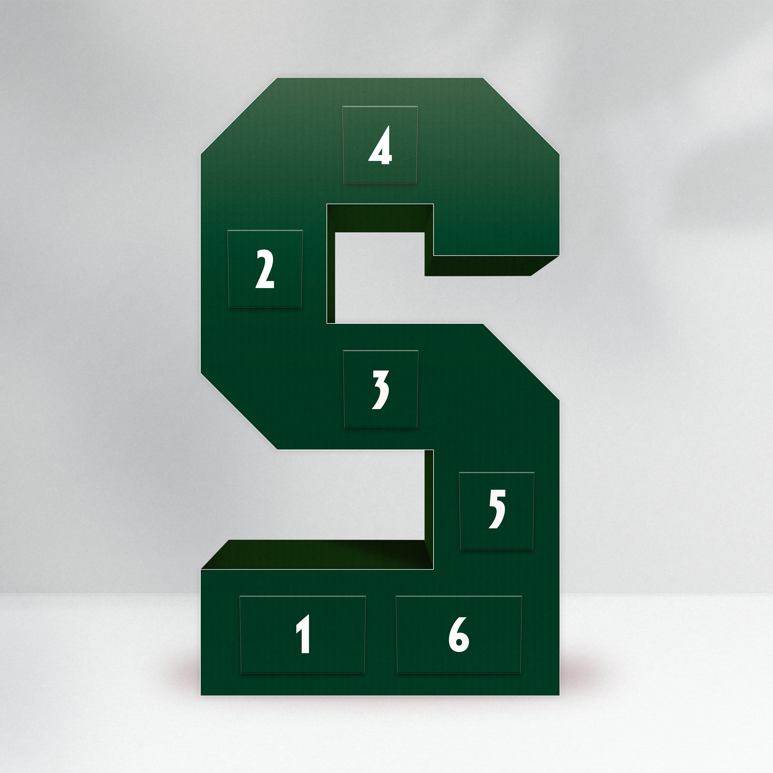 The Little Legend - Emerald Green, Numbers 0-9