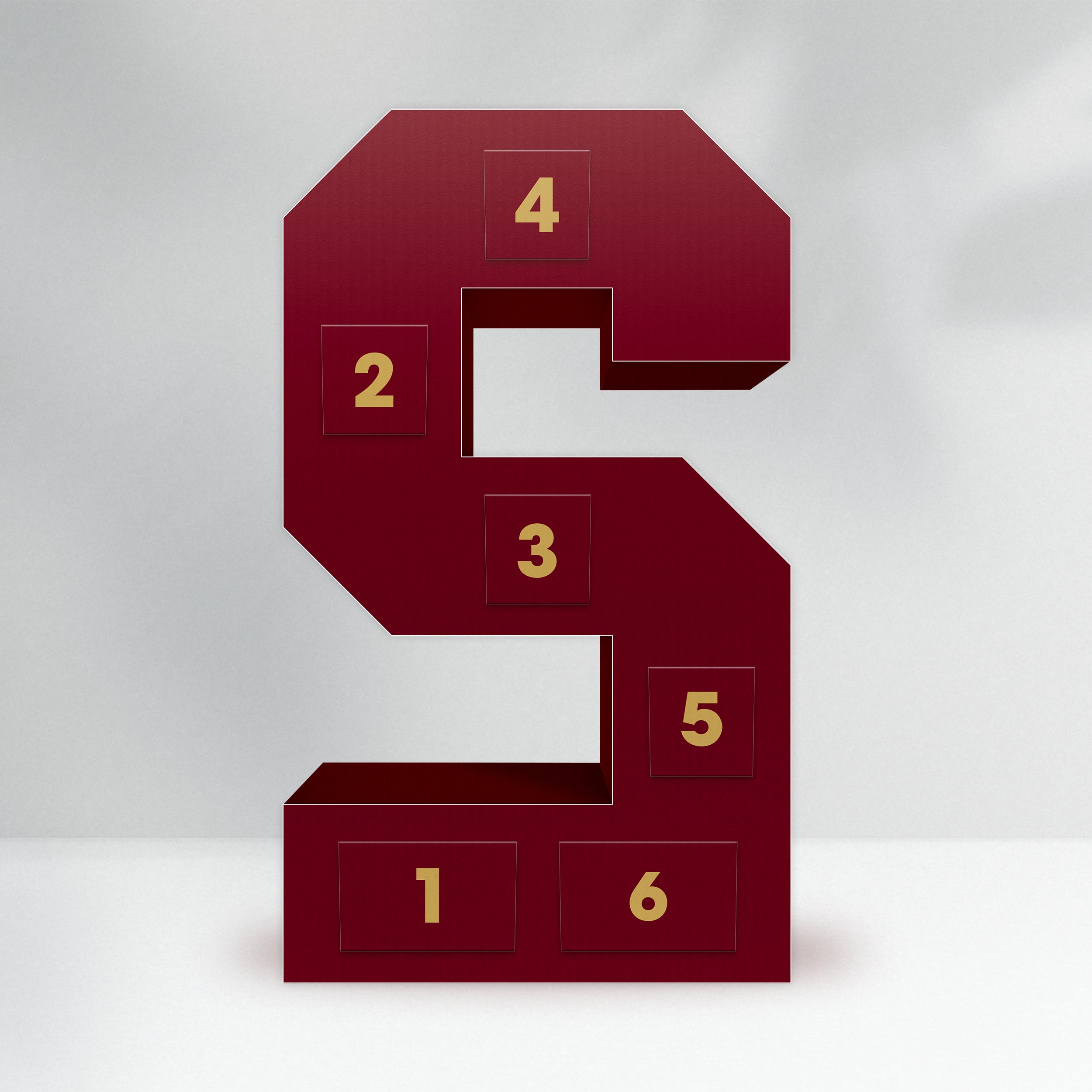The Little Legend - Red & Gold, Numbers 0-9