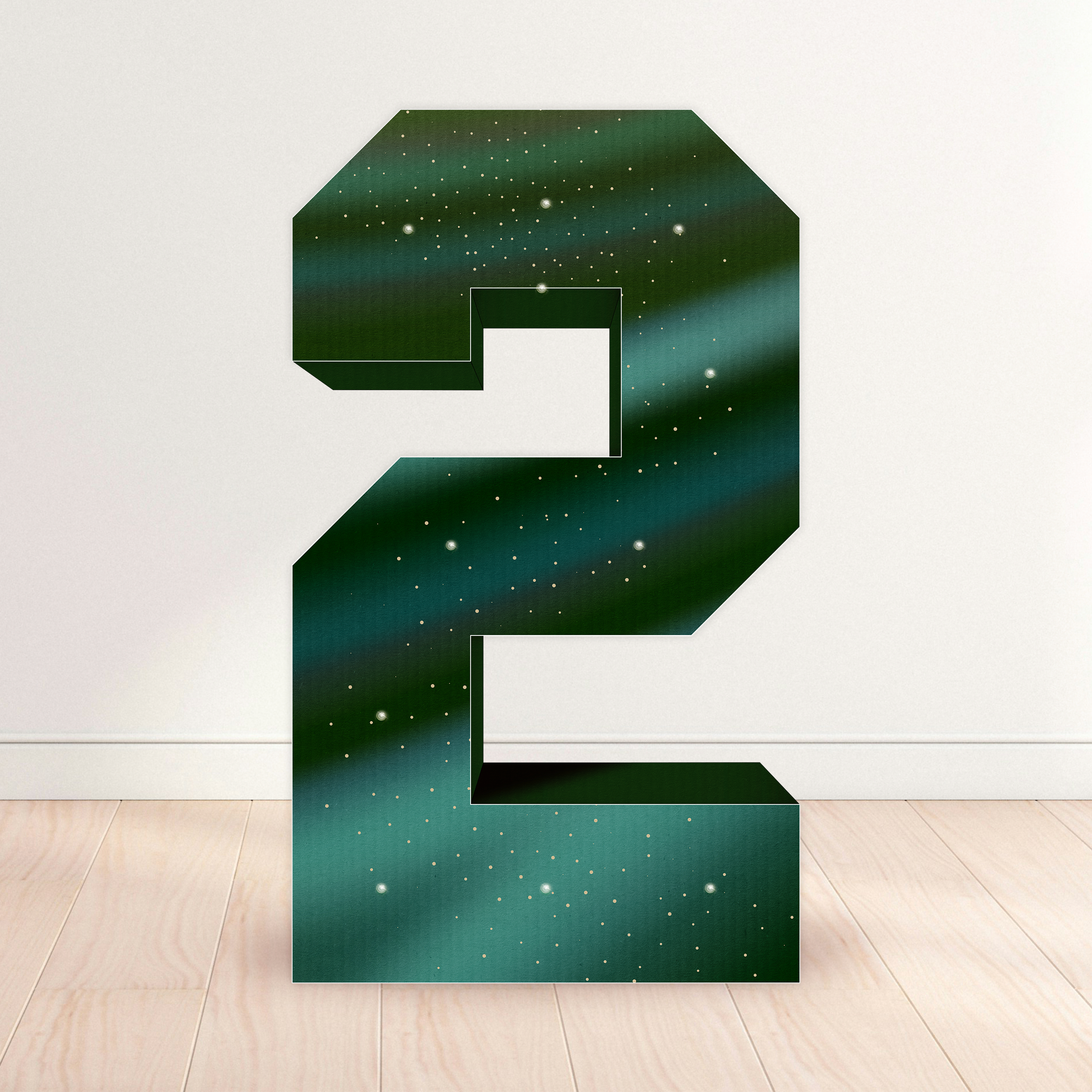 The Big Deal - Emerald Green, Numbers 0-9