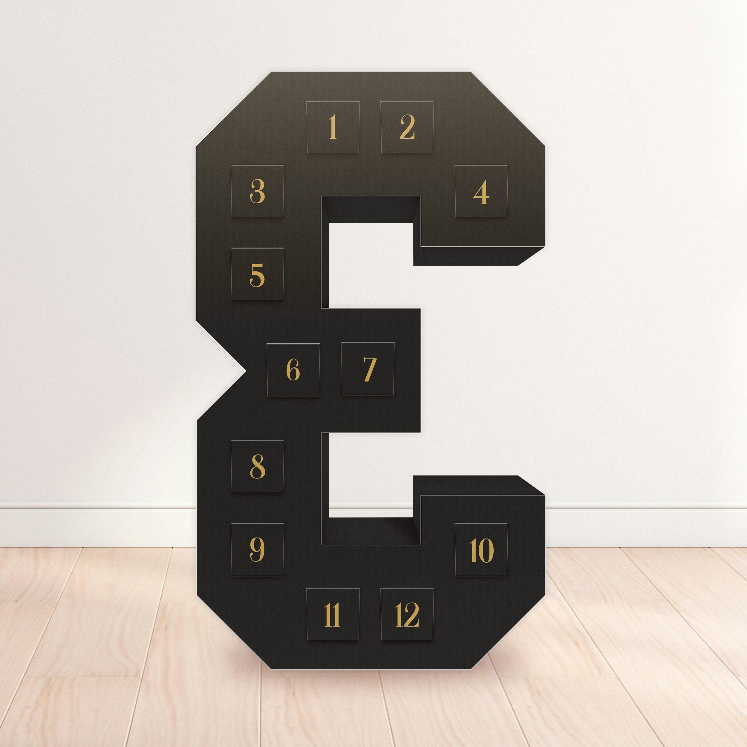 The Big Deal - Black & Gold, Numbers 0-9