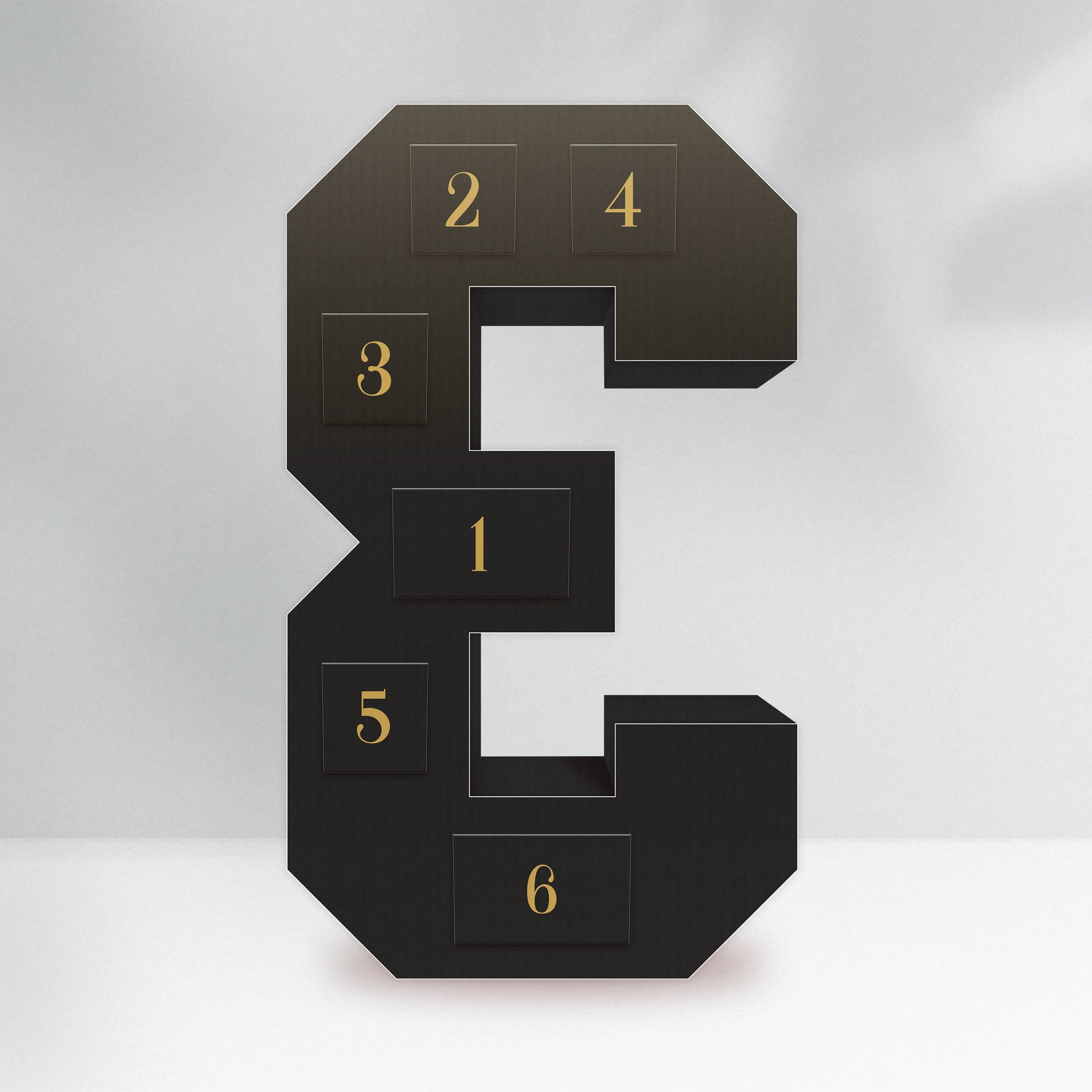 The Little Legend - Black & Gold , Numbers 0-9