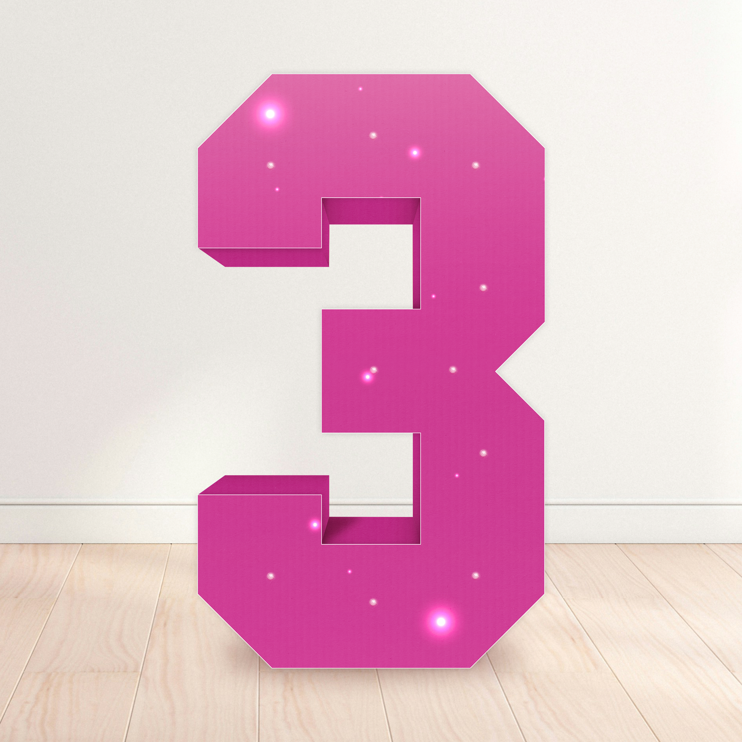 The Big Deal - Pink, Numbers 0-9
