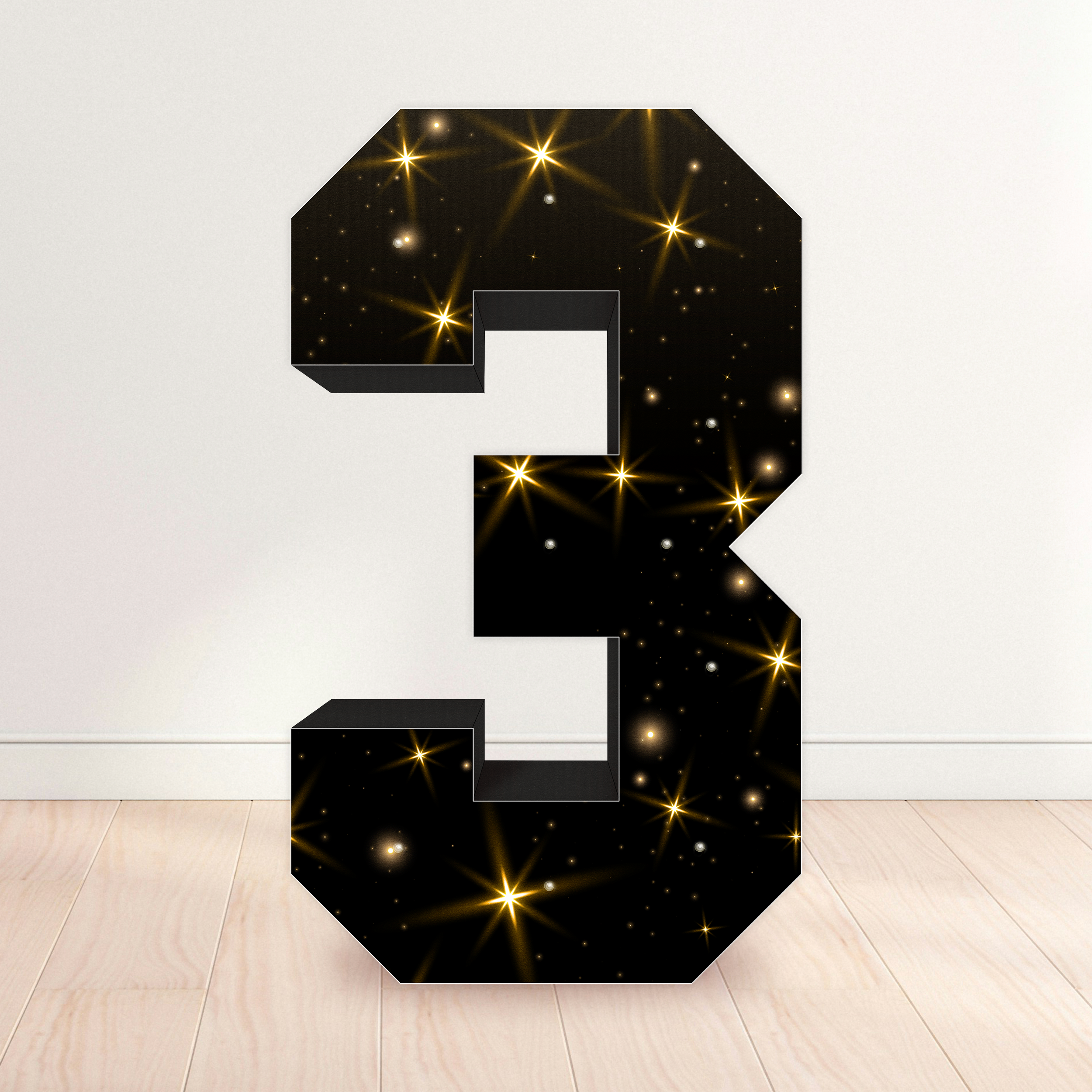 The Big Deal - Black & Gold, Numbers 0-9