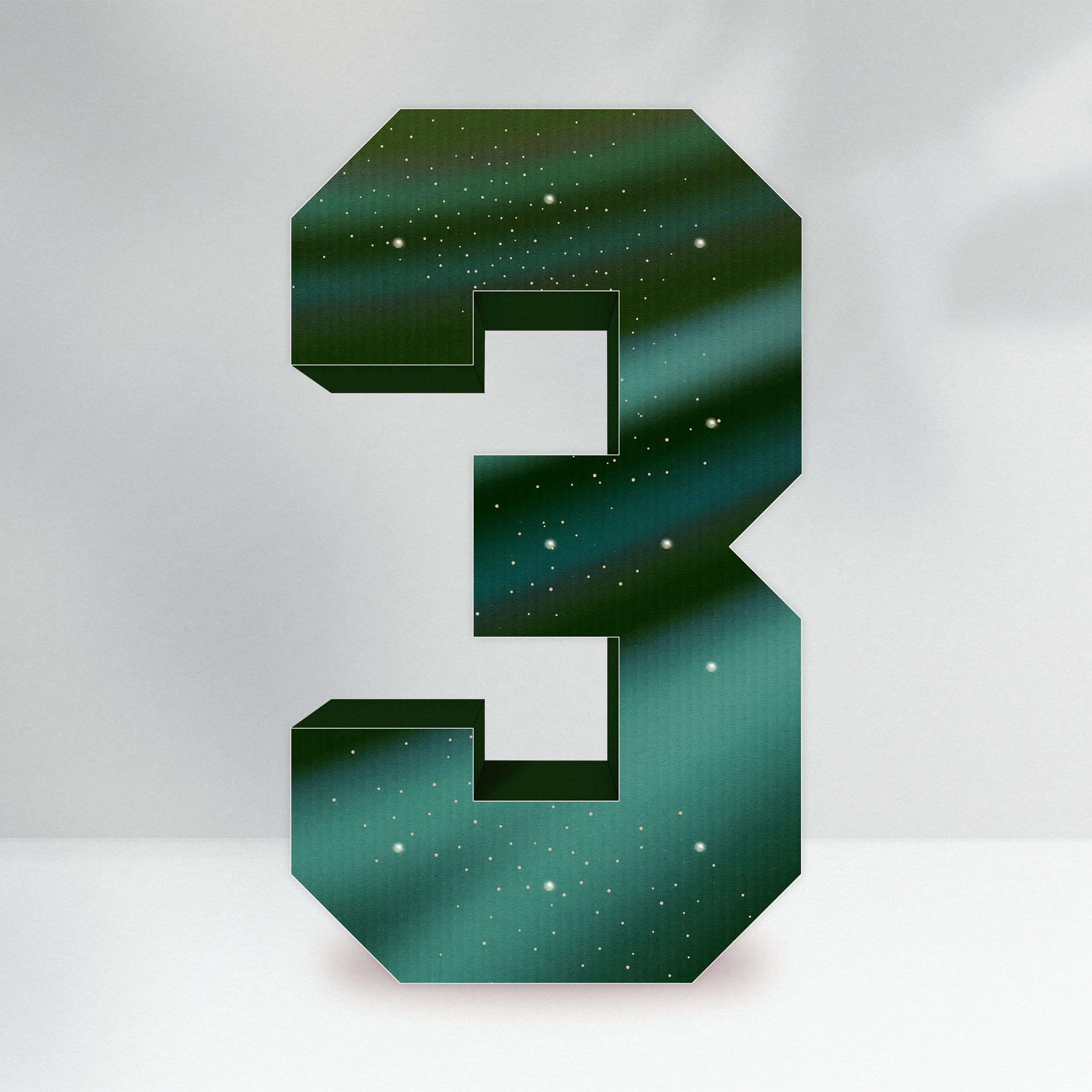The Little Legend - Emerald Green, Numbers 0-9