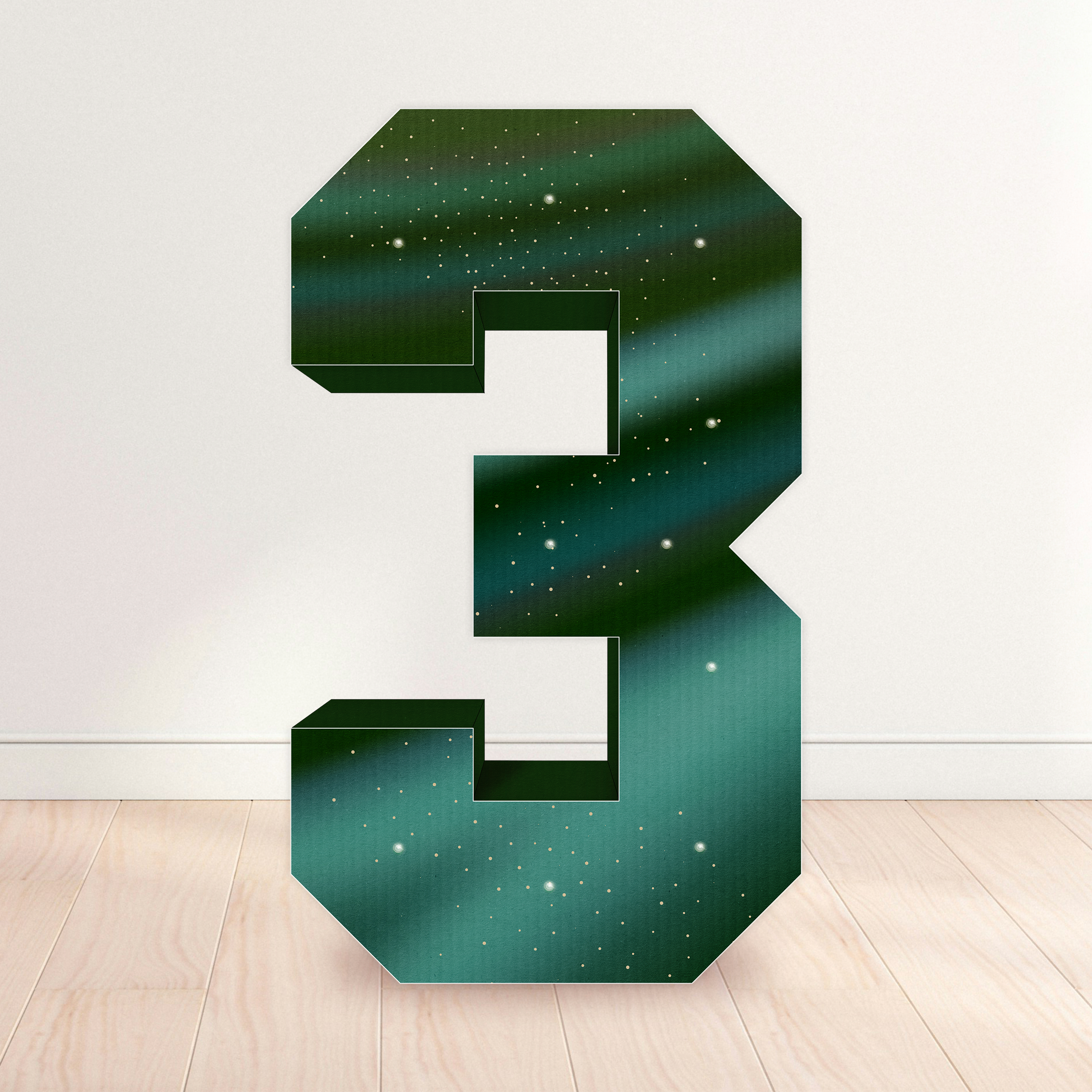 The Big Deal - Emerald Green, Numbers 0-9