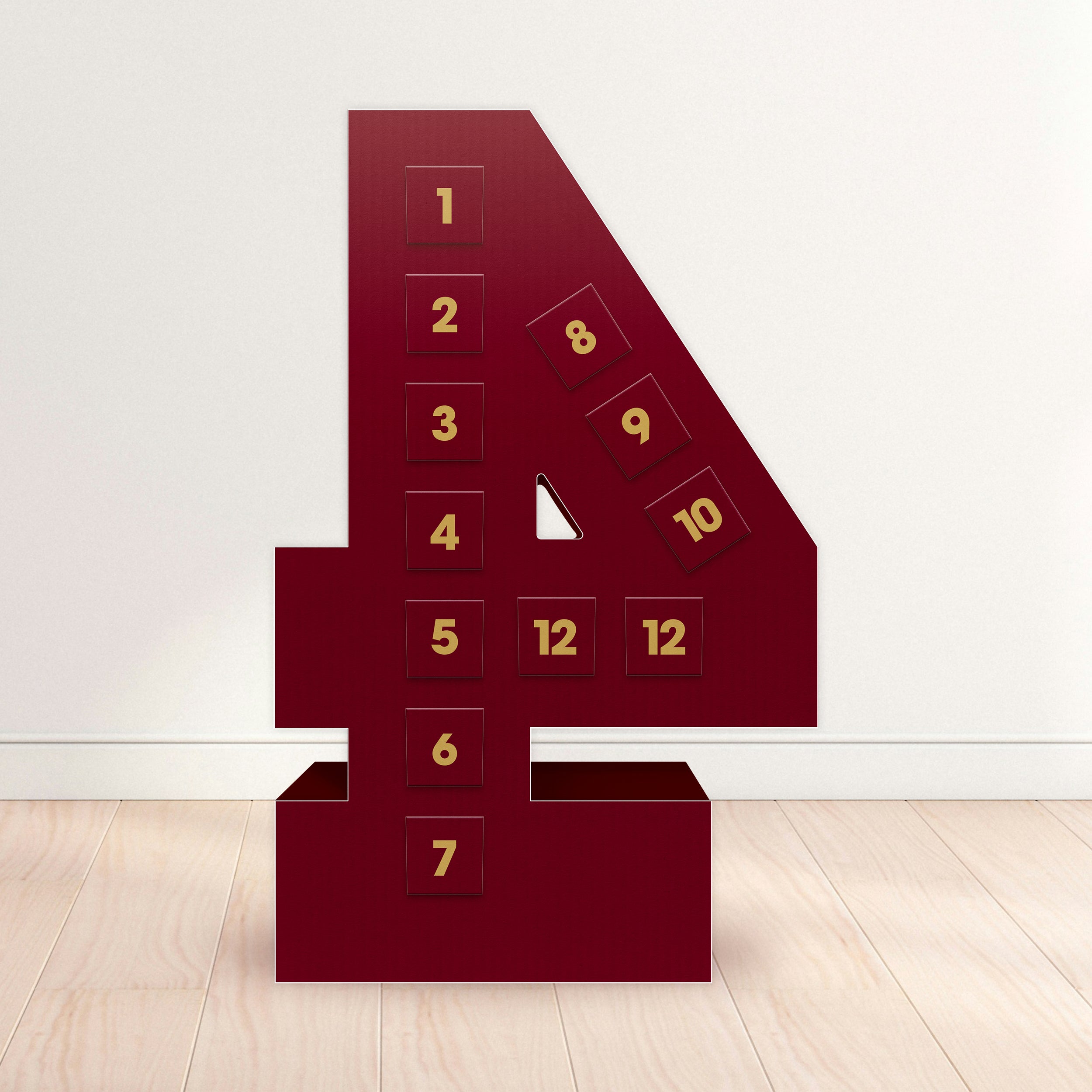 The Big Deal - Red & Gold, Numbers 0-9