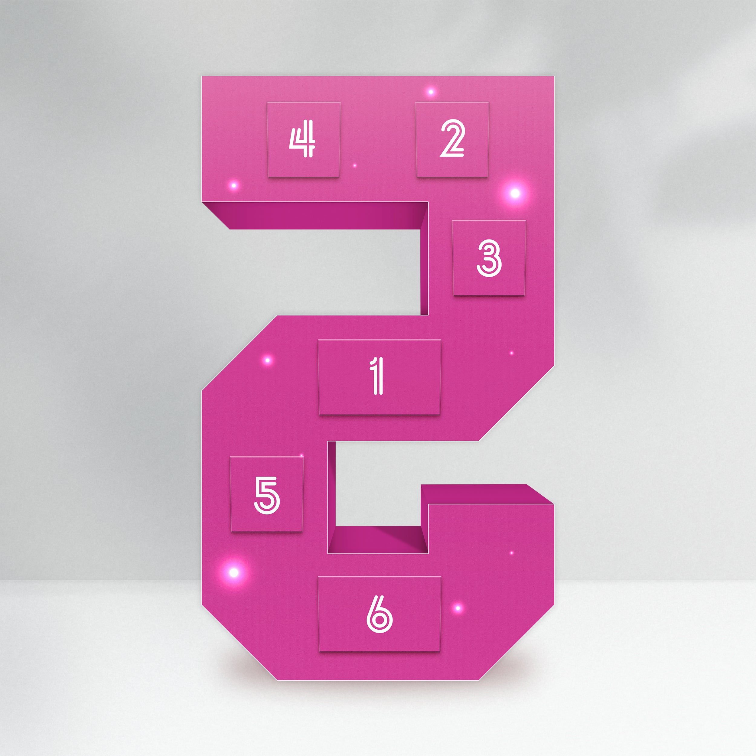 The Little Legend - Pink, Numbers 0-9