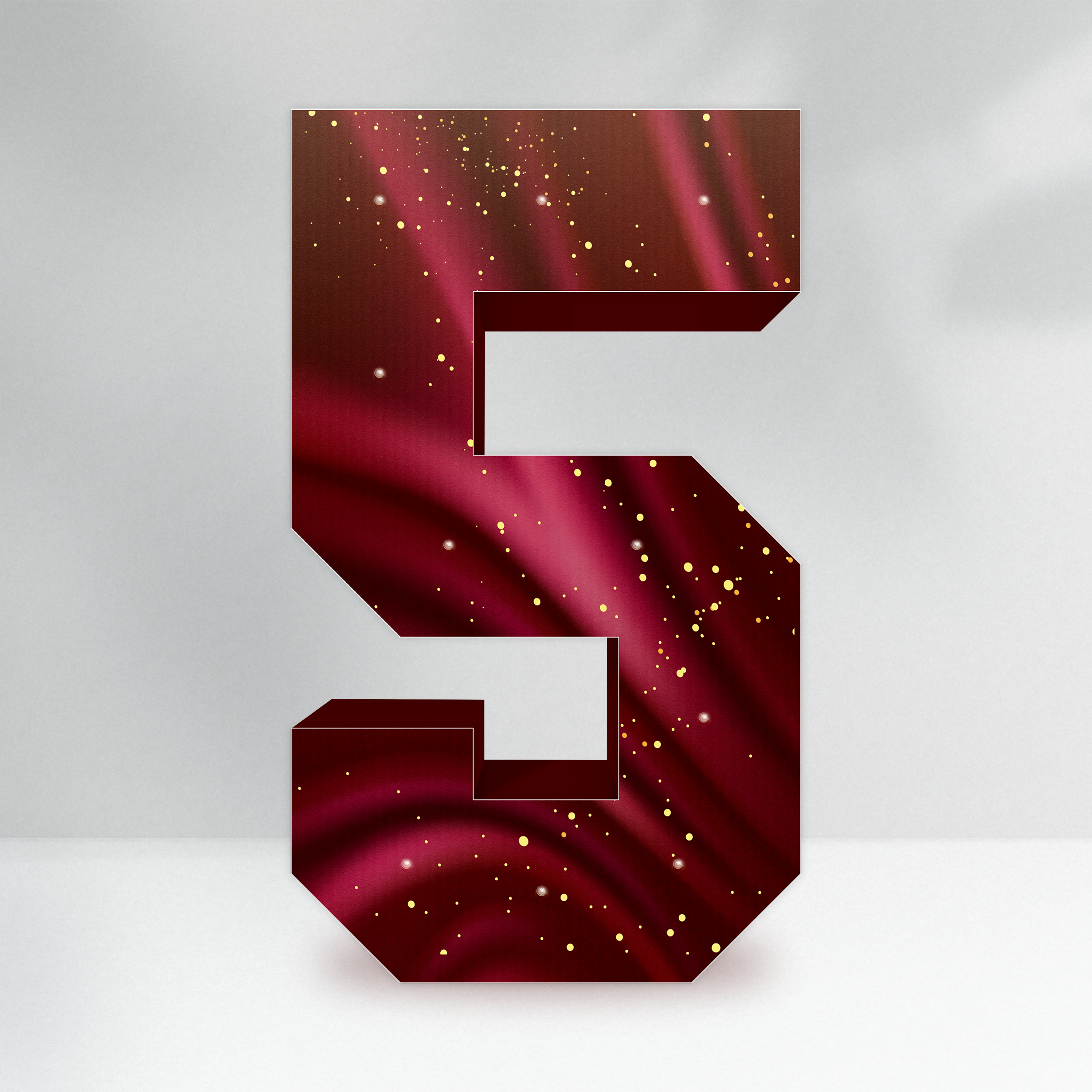 The Little Legend - Red & Gold, Numbers 0-9