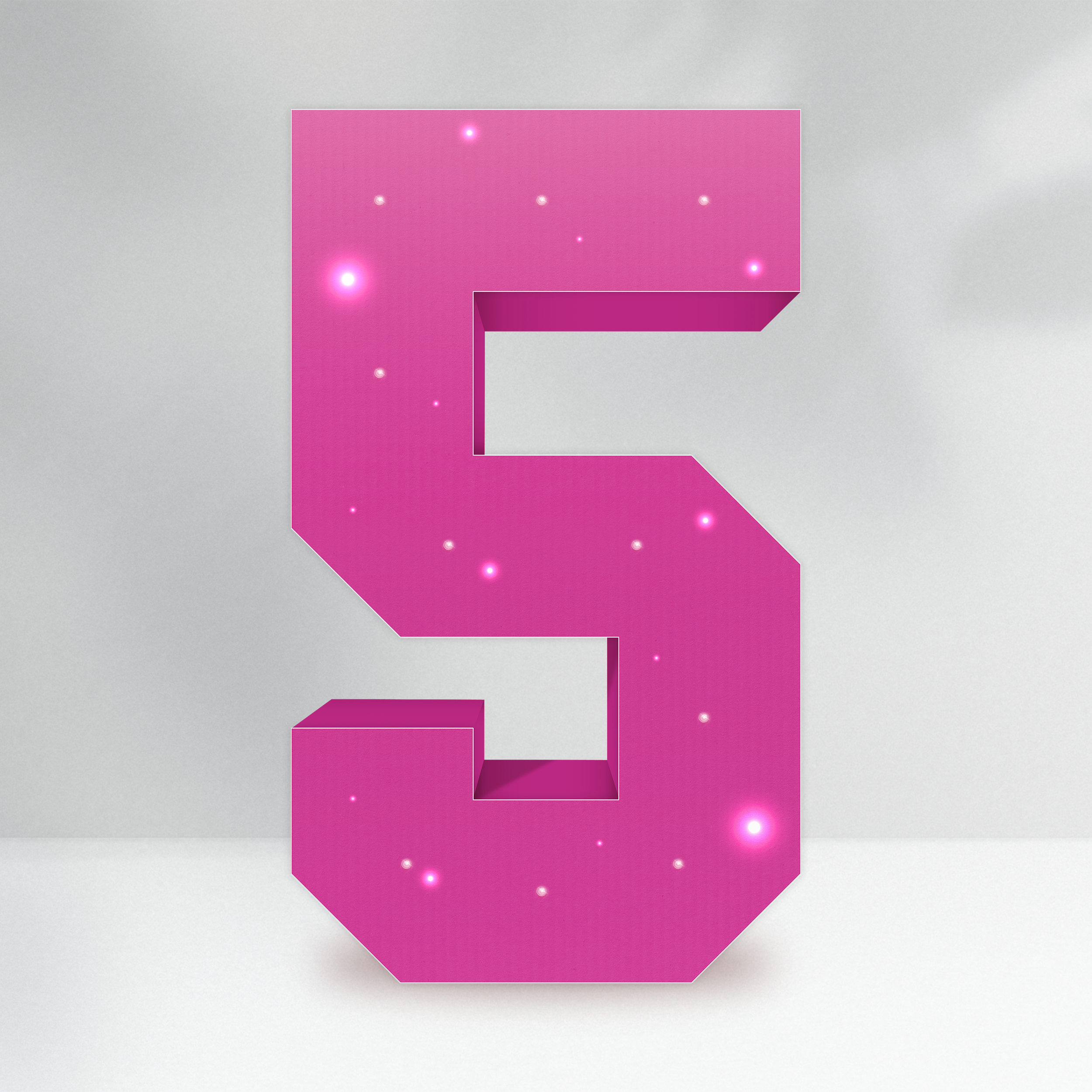 The Little Legend - Pink, Numbers 0-9