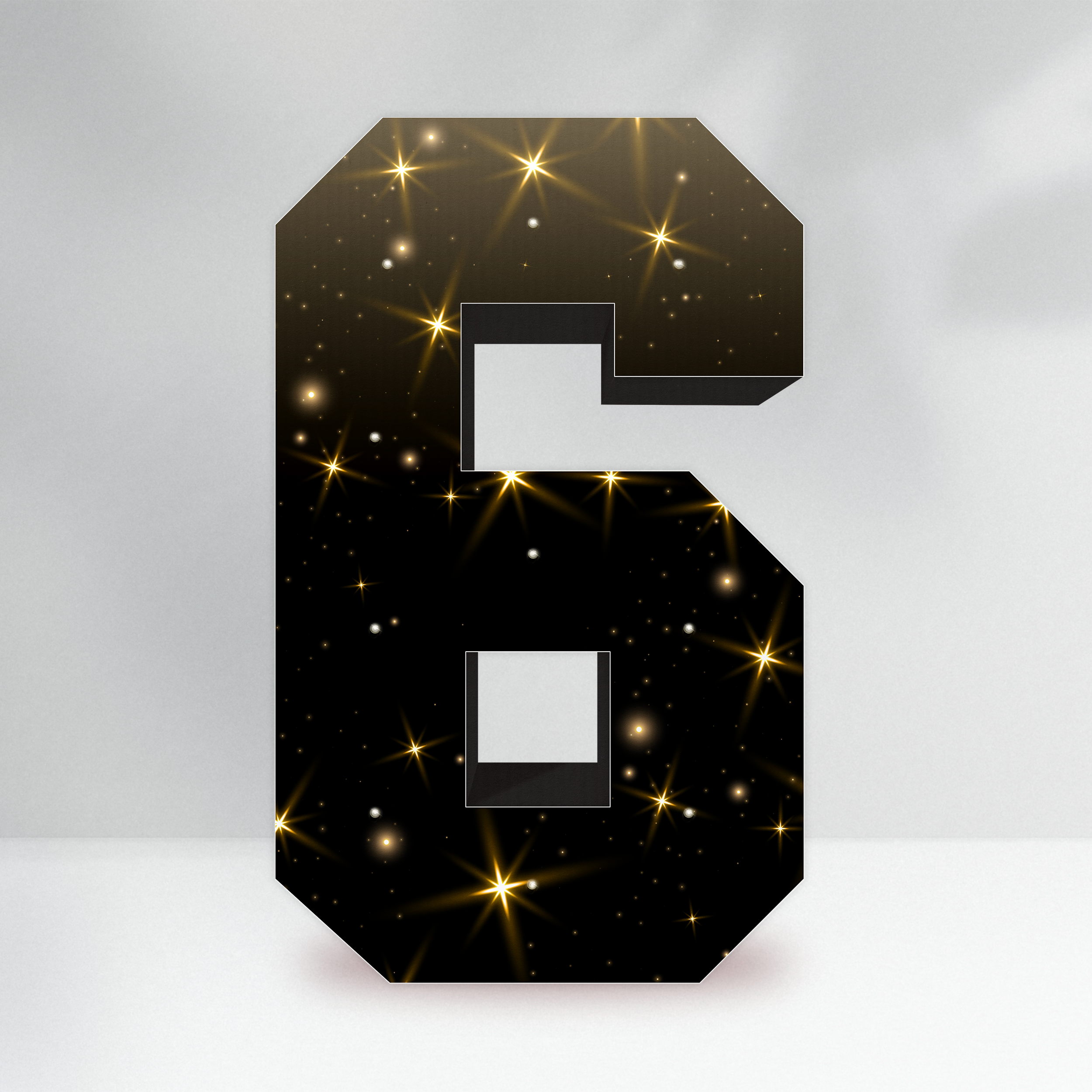 The Little Legend - Black & Gold , Numbers 0-9