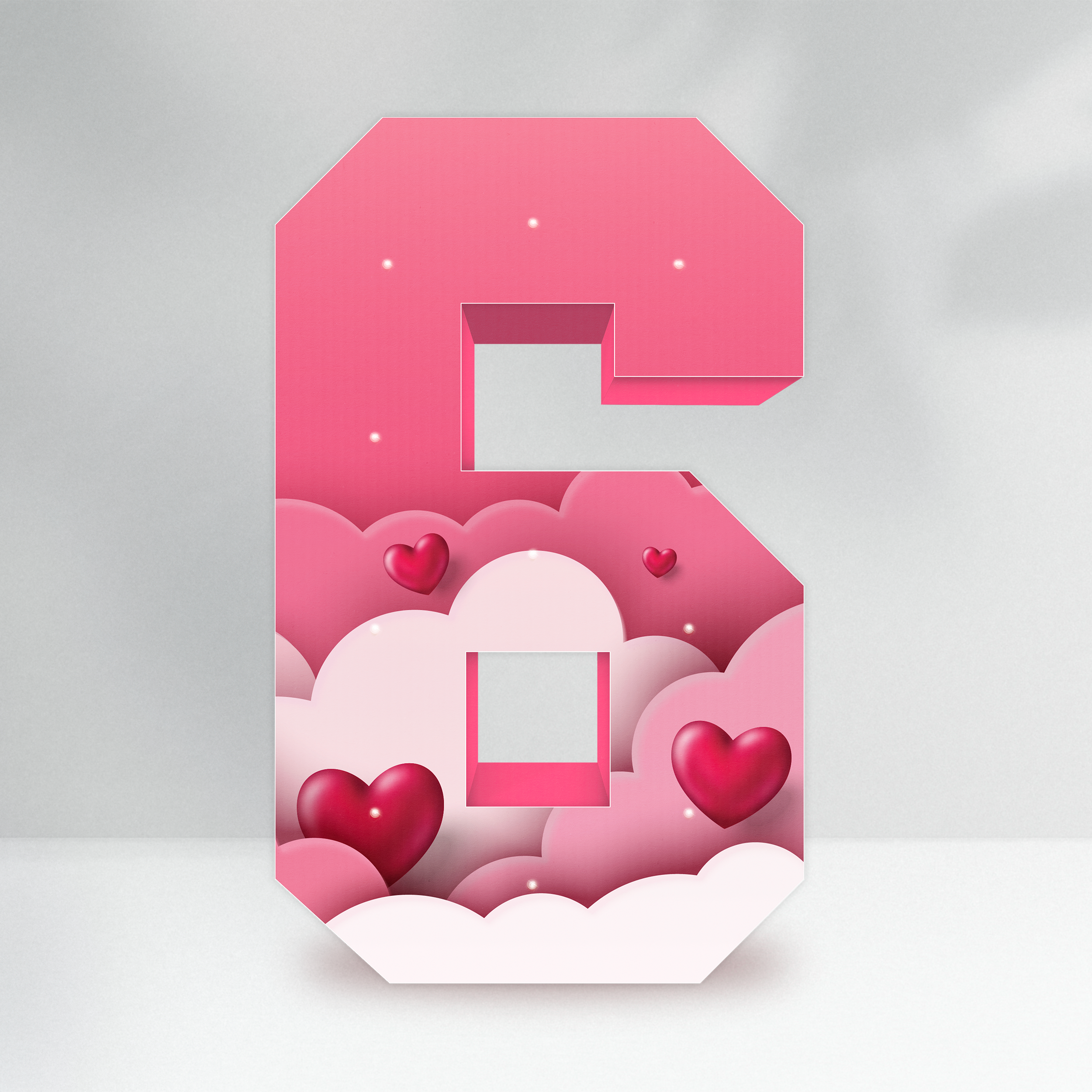 The Little Legend - Hearts & Clouds Birthday Advent (0-9)