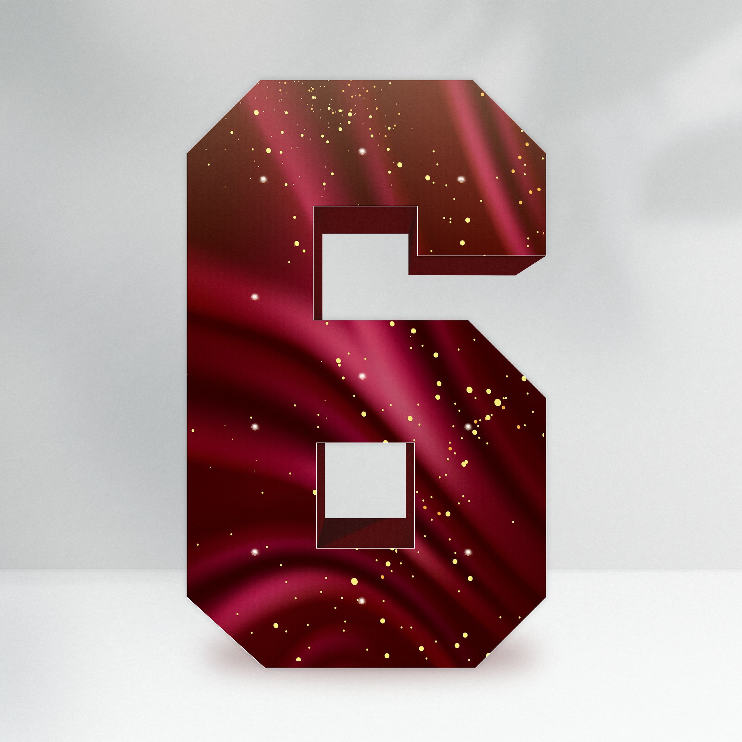 The Little Legend - Red & Gold, Numbers 0-9