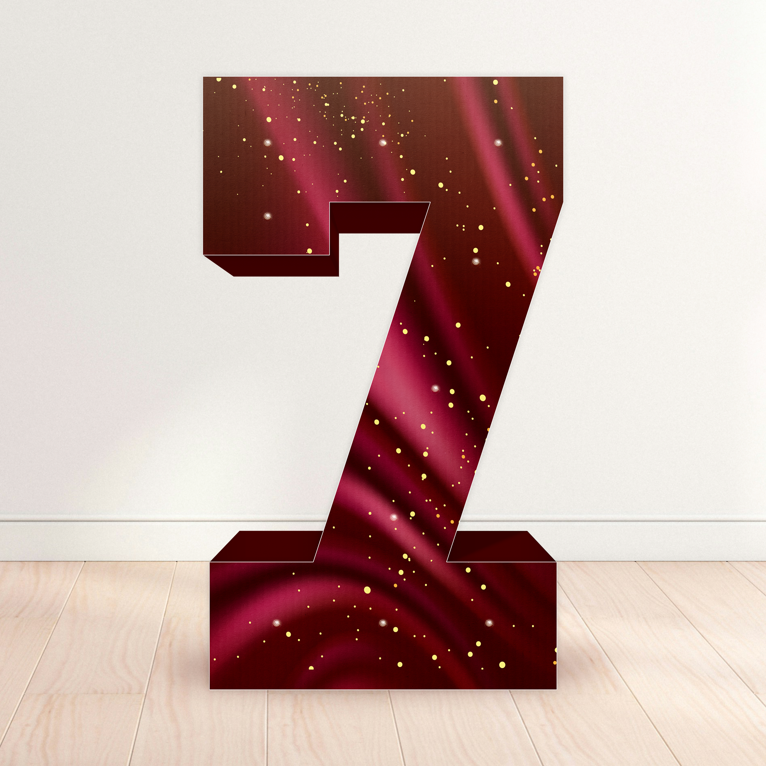 The Big Deal - Red & Gold, Numbers 0-9
