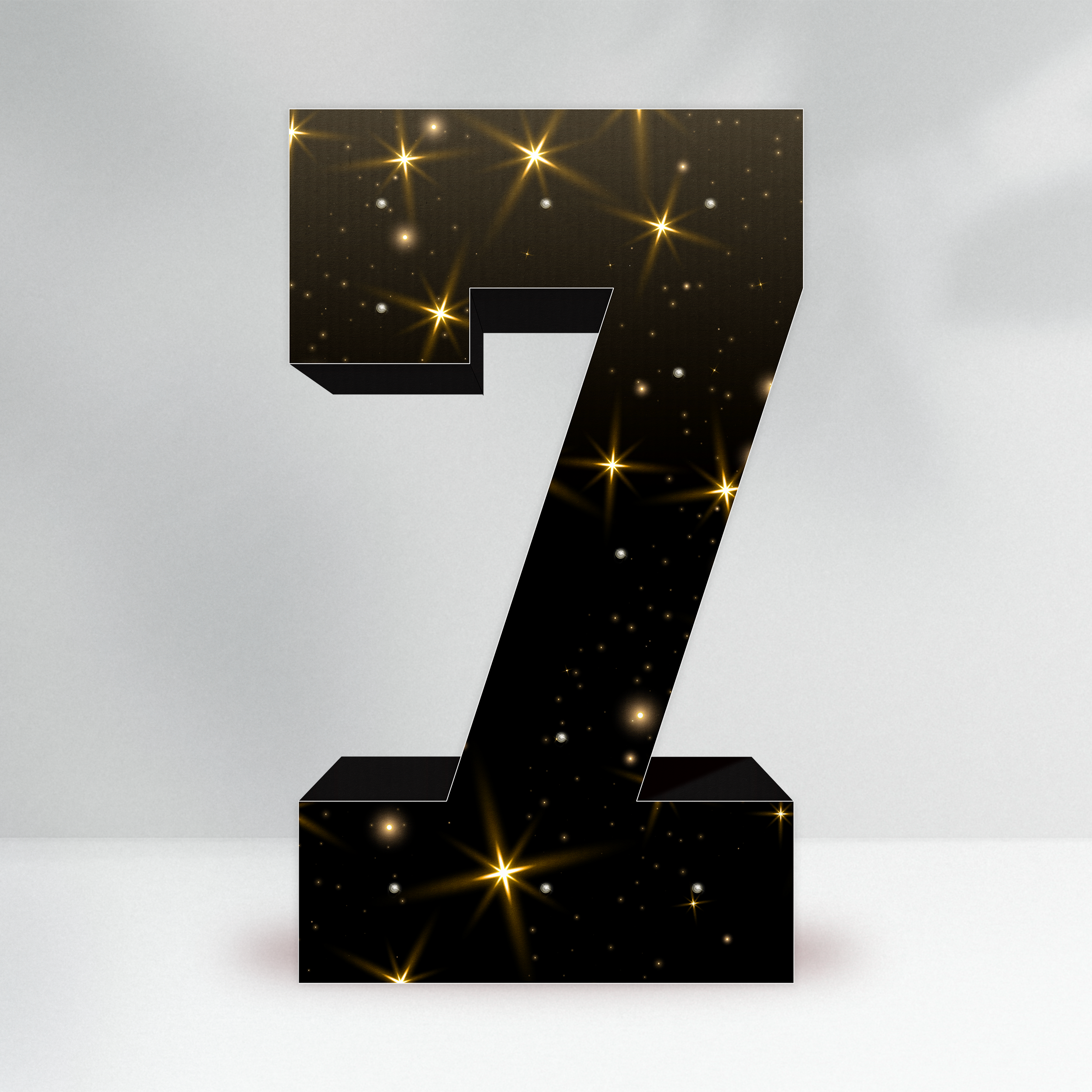 The Little Legend - Black & Gold , Numbers 0-9