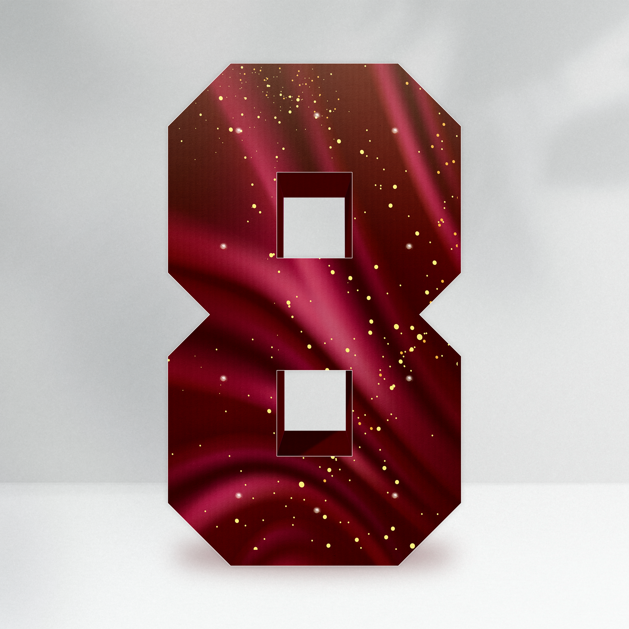 The Little Legend - Red & Gold, Numbers 0-9