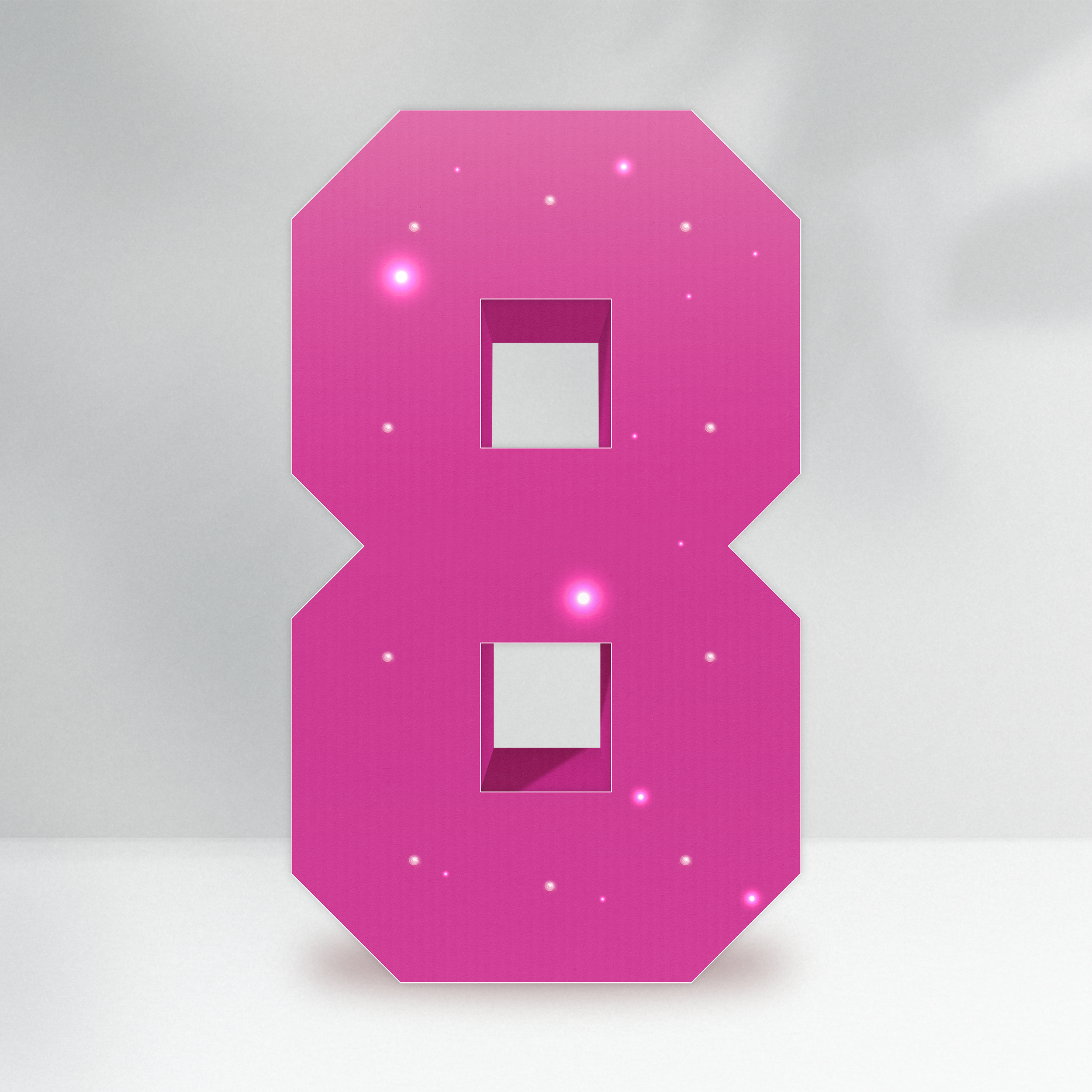 The Little Legend - Pink, Numbers 0-9