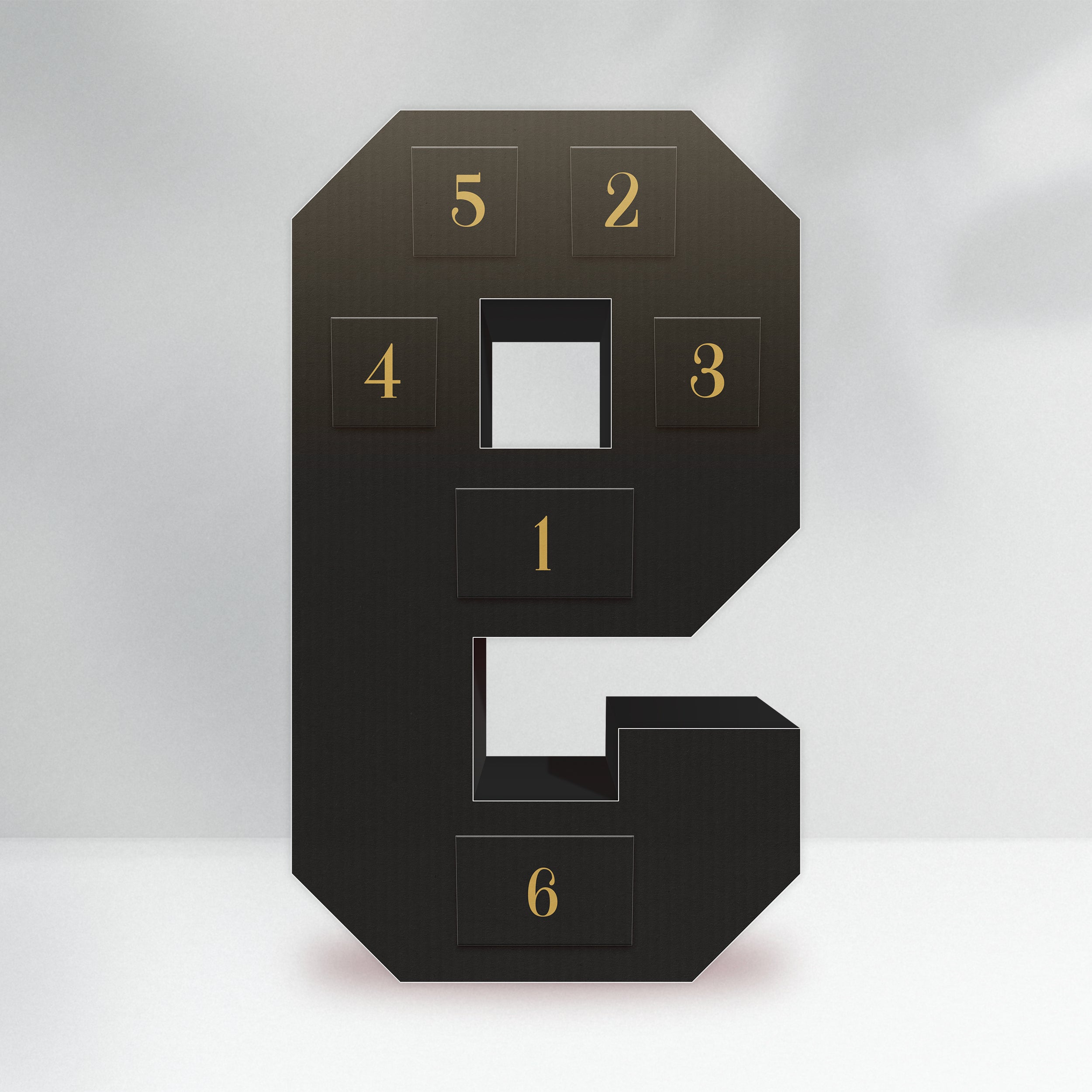 The Little Legend - Black & Gold , Numbers 0-9