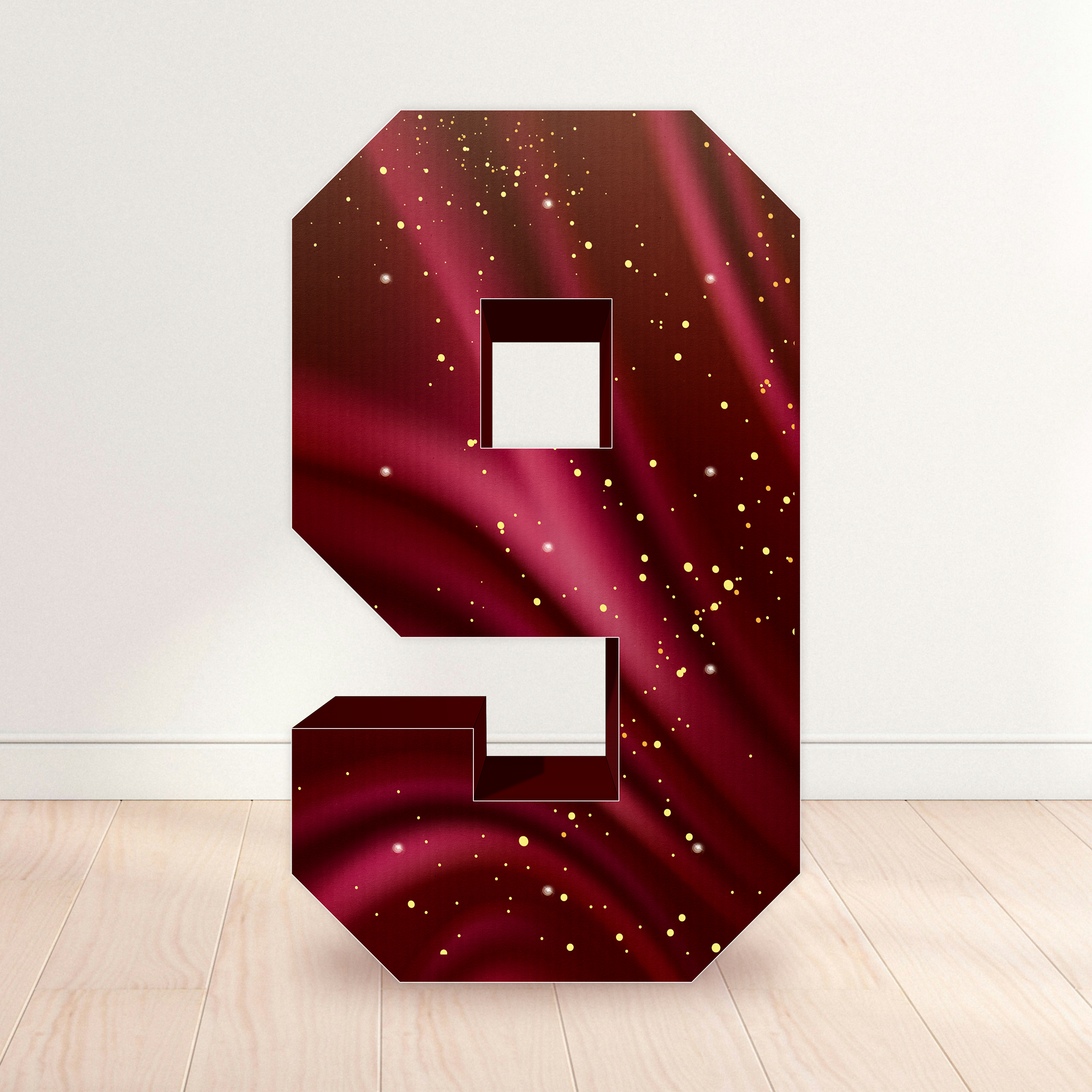 The Big Deal - Red & Gold, Numbers 0-9