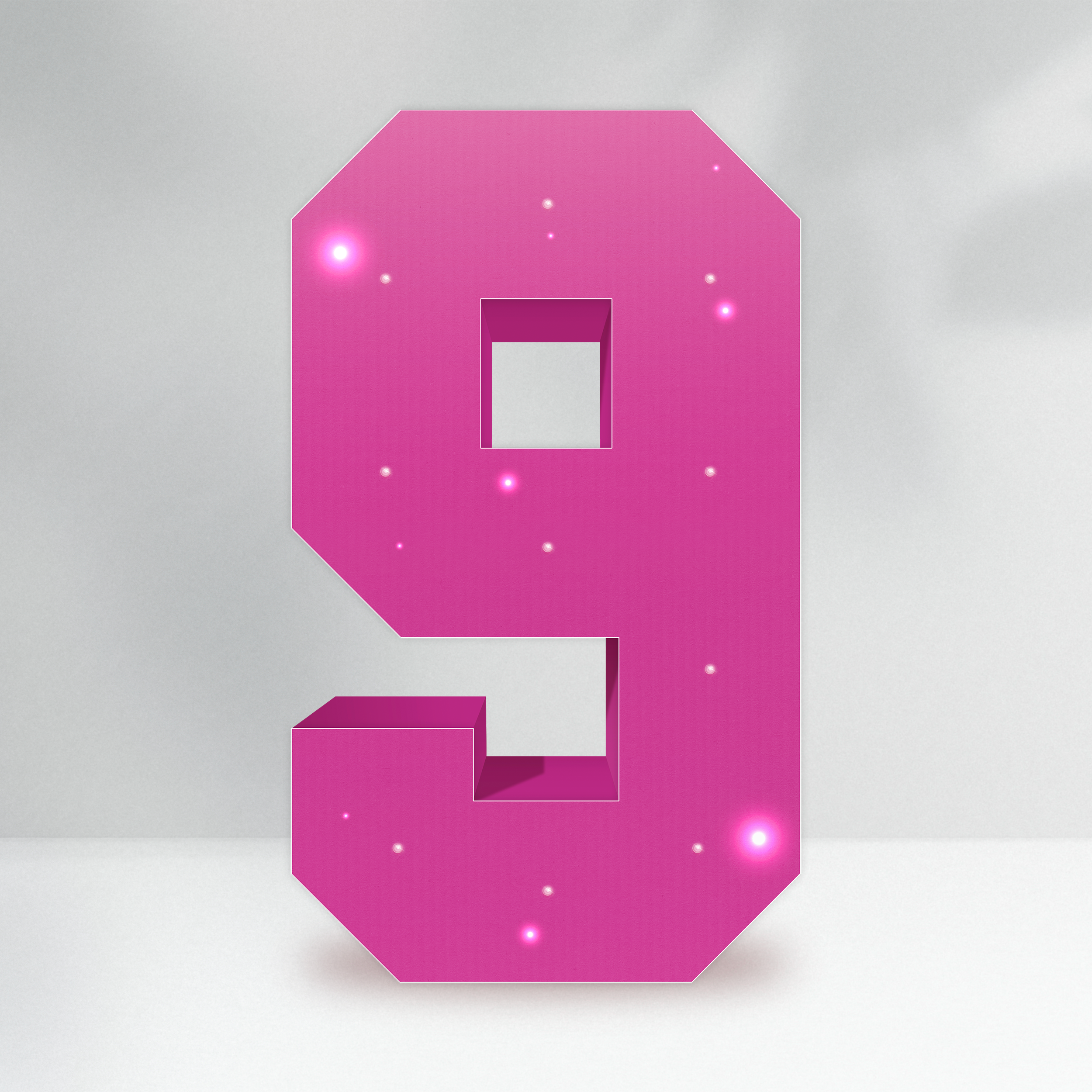 The Little Legend - Pink, Numbers 0-9