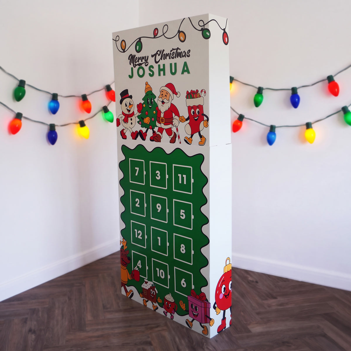 Retro Giant Christmas Advent Calendar - Caboodleit