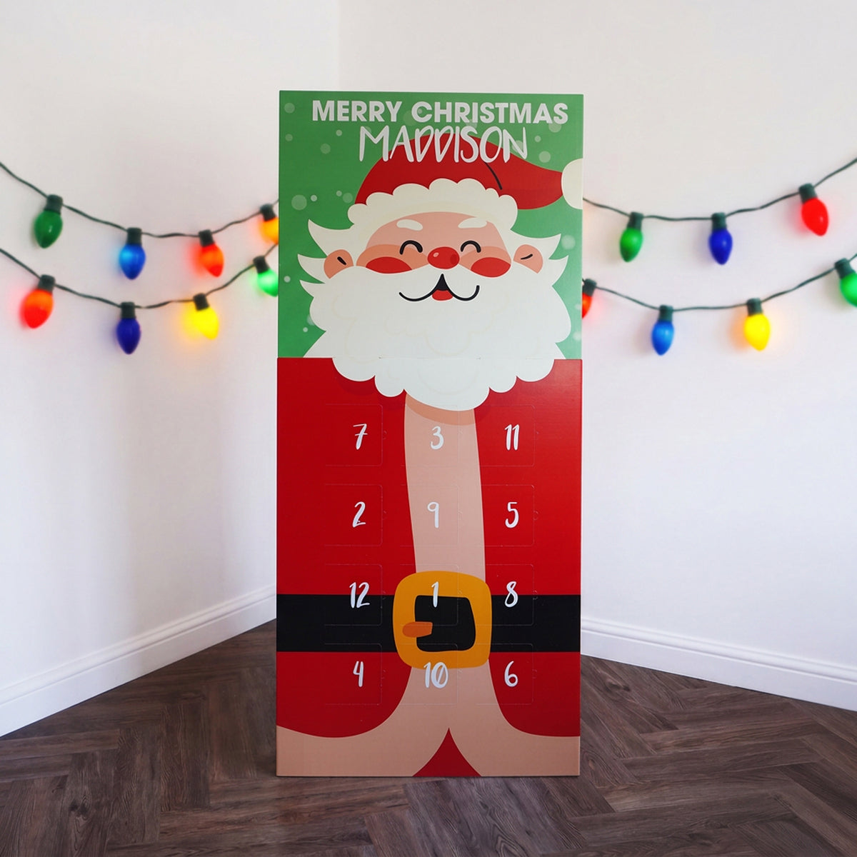 Santa Giant Christmas Advent Calendar - Caboodleit