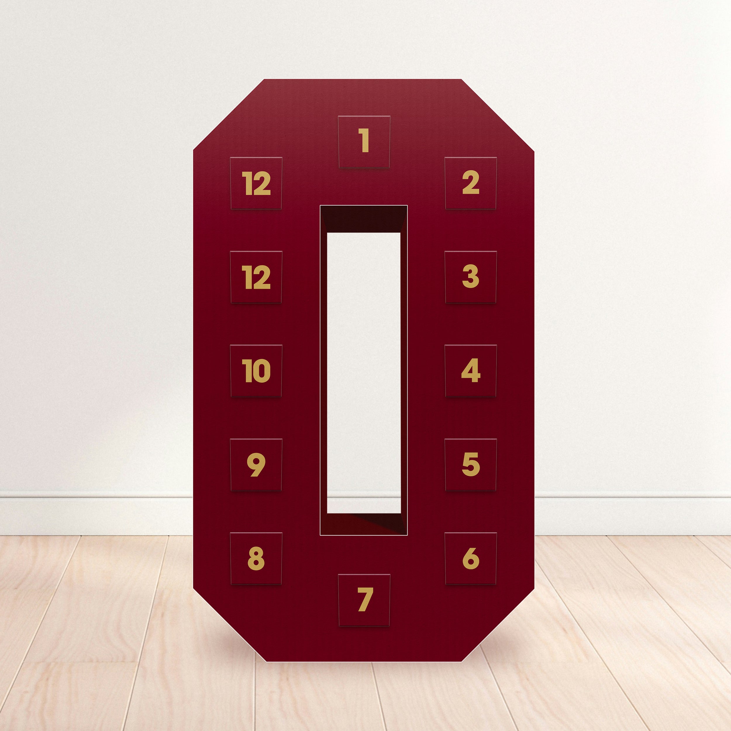 The Big Deal - Red & Gold, Numbers 0-9