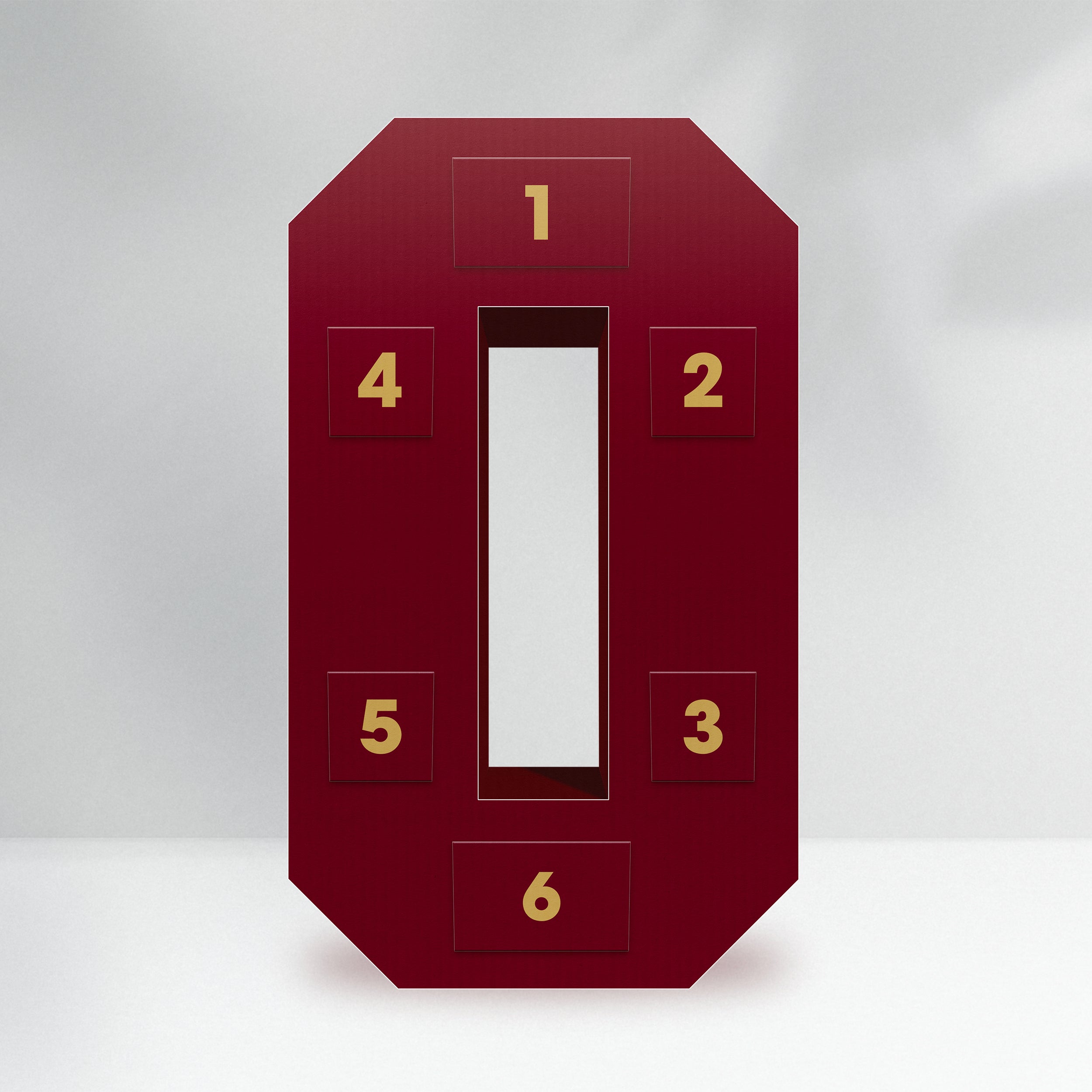 The Little Legend - Red & Gold, Numbers 0-9
