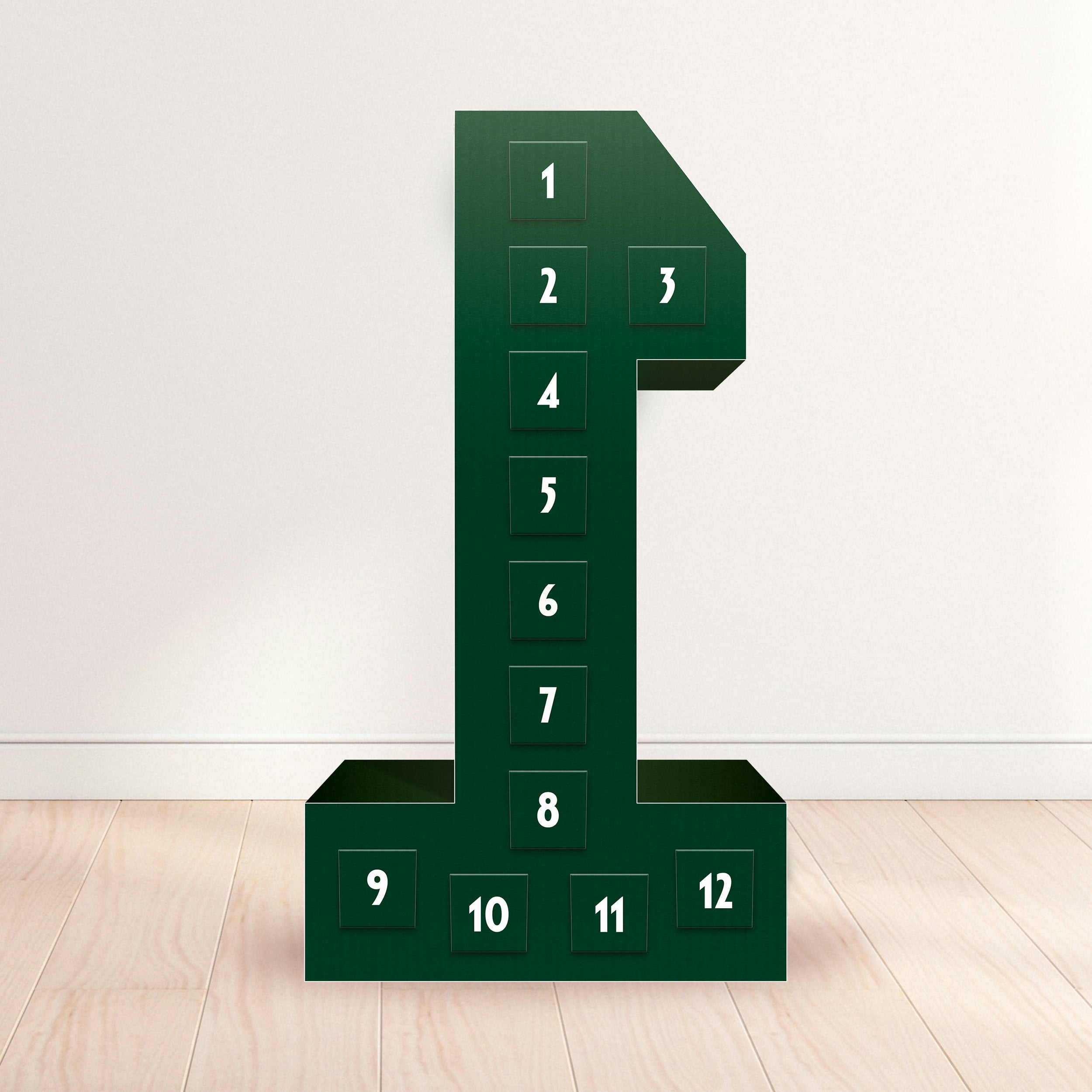 The Big Deal - Emerald Green, Numbers 0-9