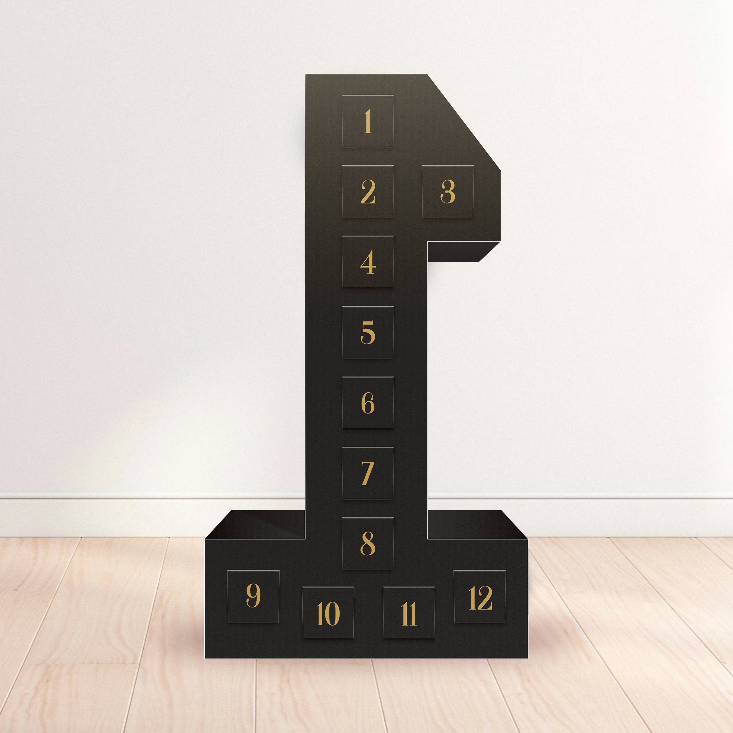 The Big Deal -  Black & Gold, Numbers 0-9