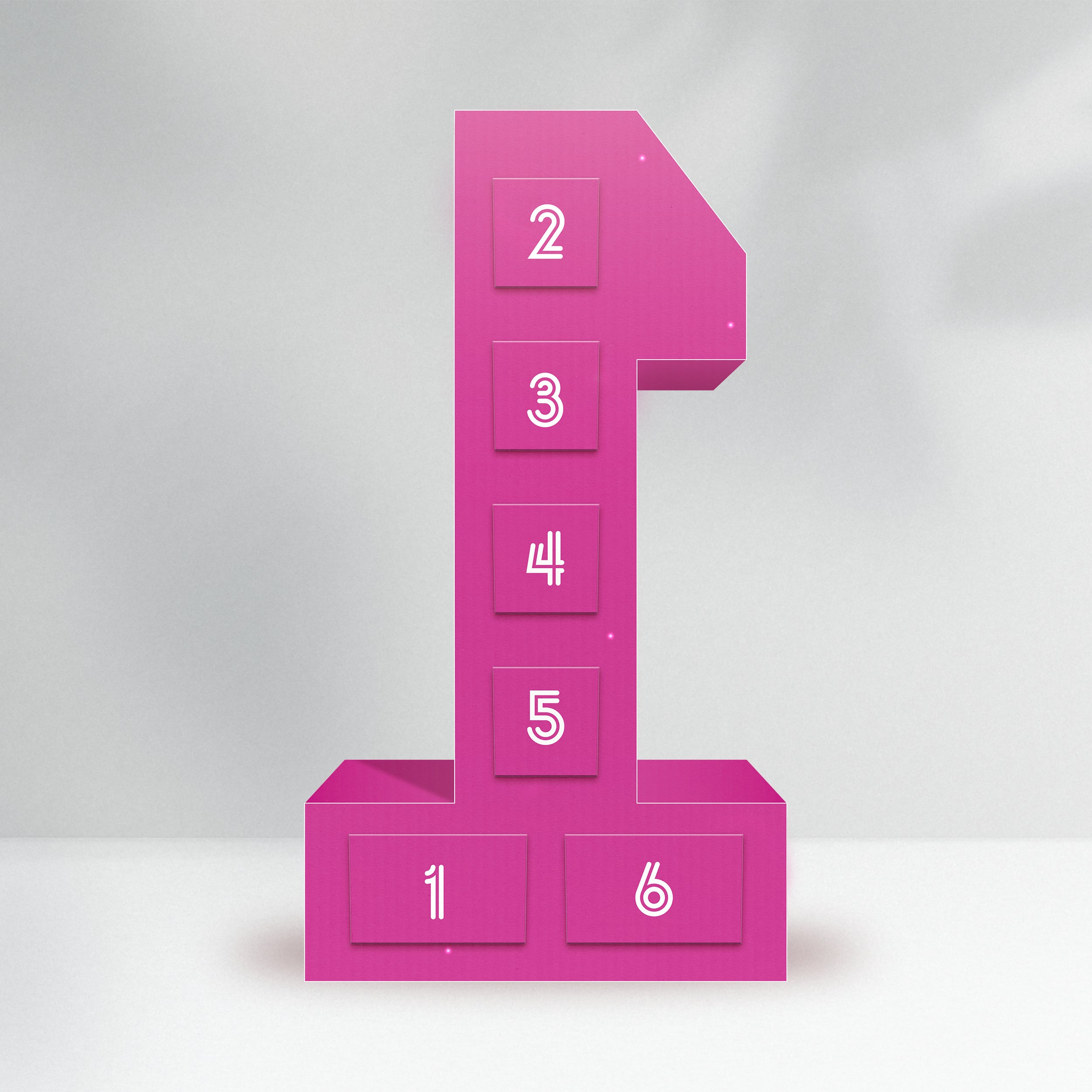 The Little Legend - Pink, Numbers 0-9