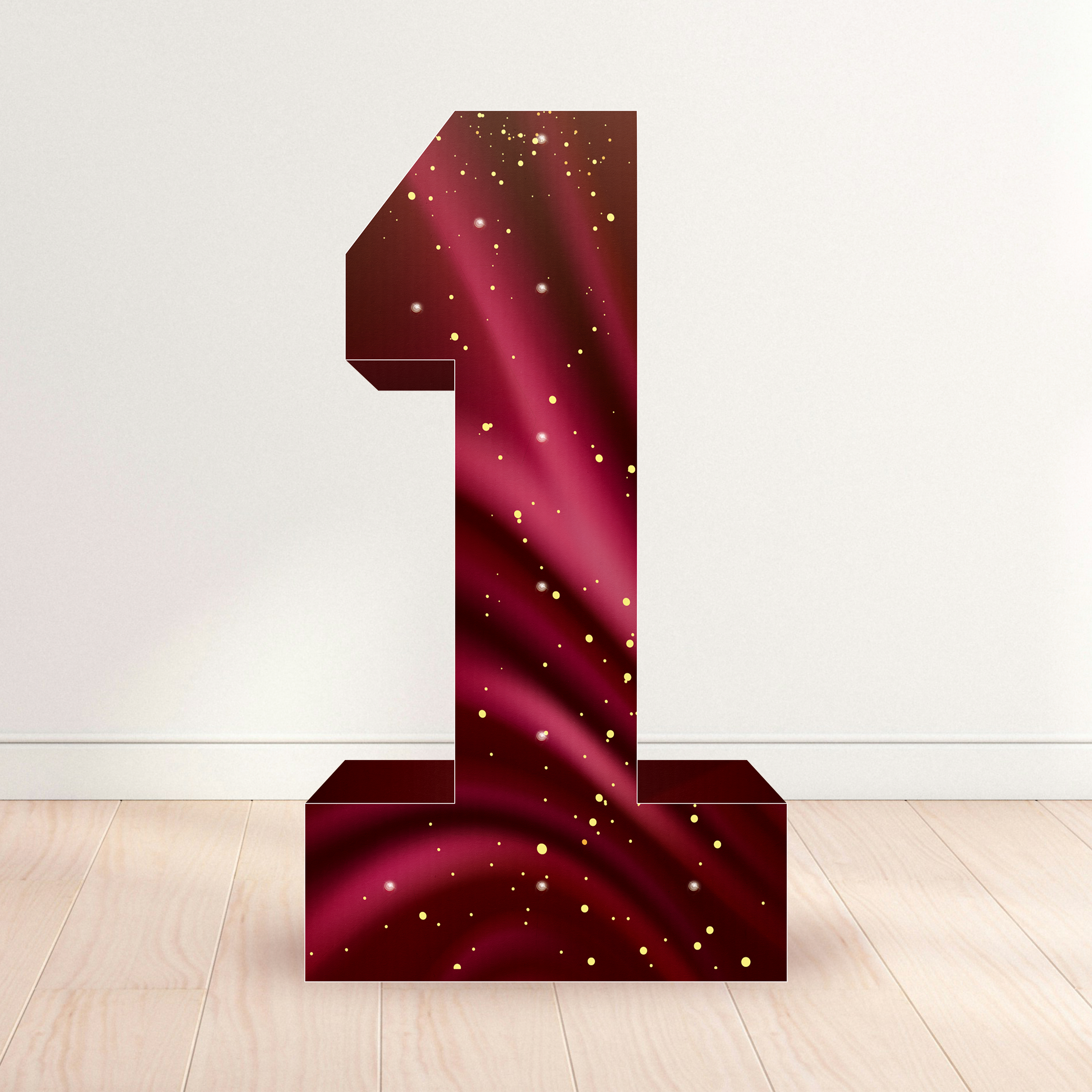 The Big Deal - Red & Gold, Numbers 0-9