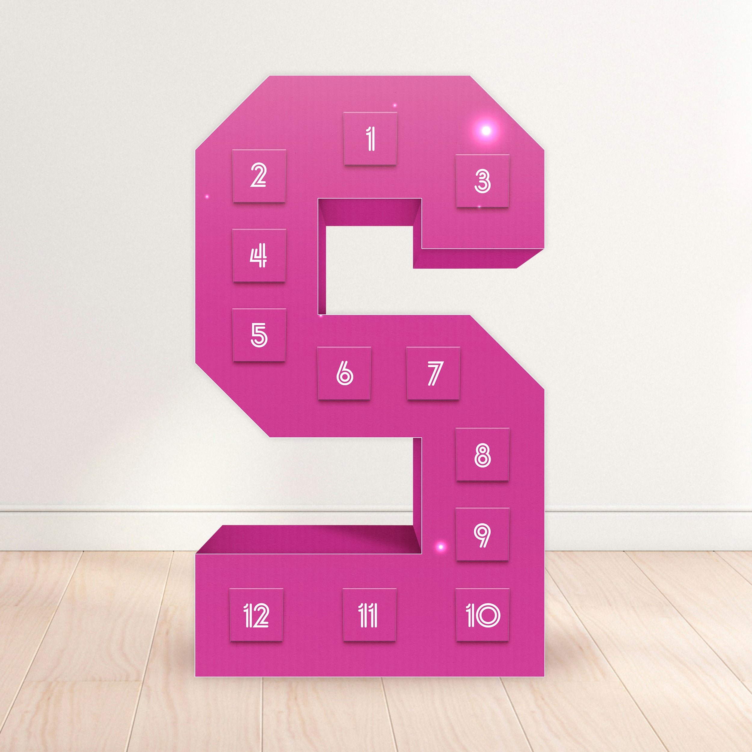 The Big Deal - Pink,  Numbers 0-9