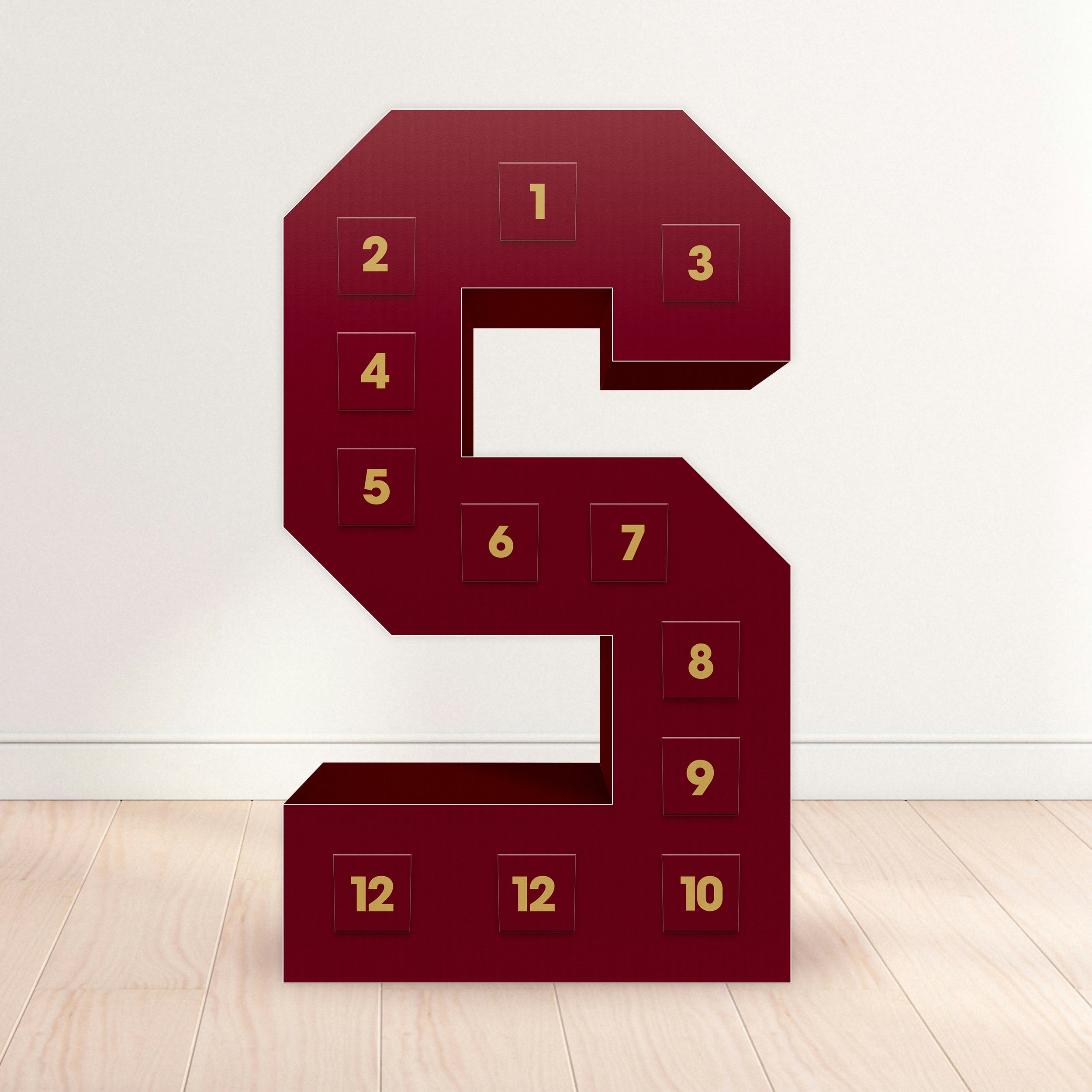 The Big Deal - Red & Gold, Numbers 0-9