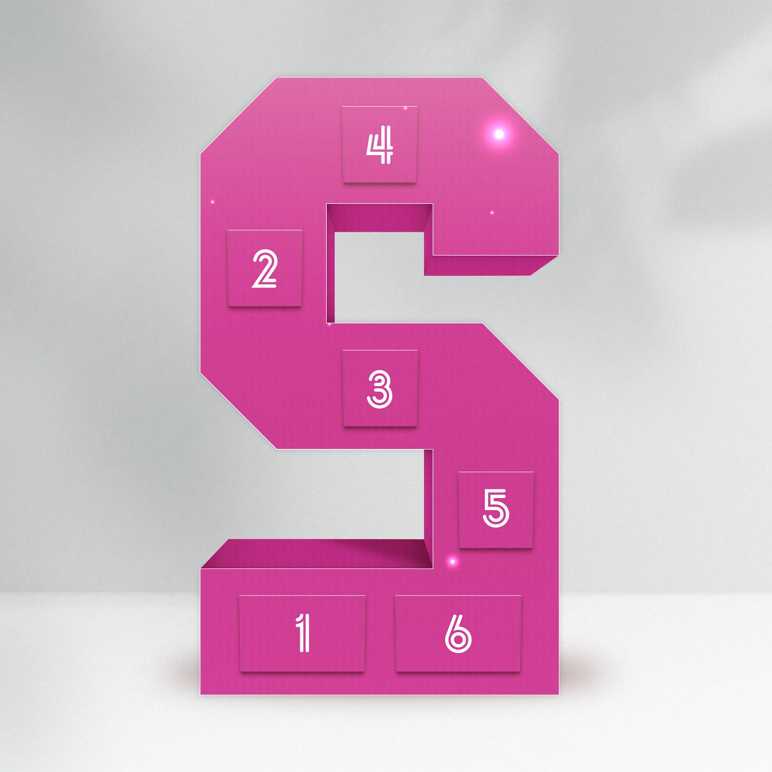 The Little Legend - Pink, Numbers 0-9