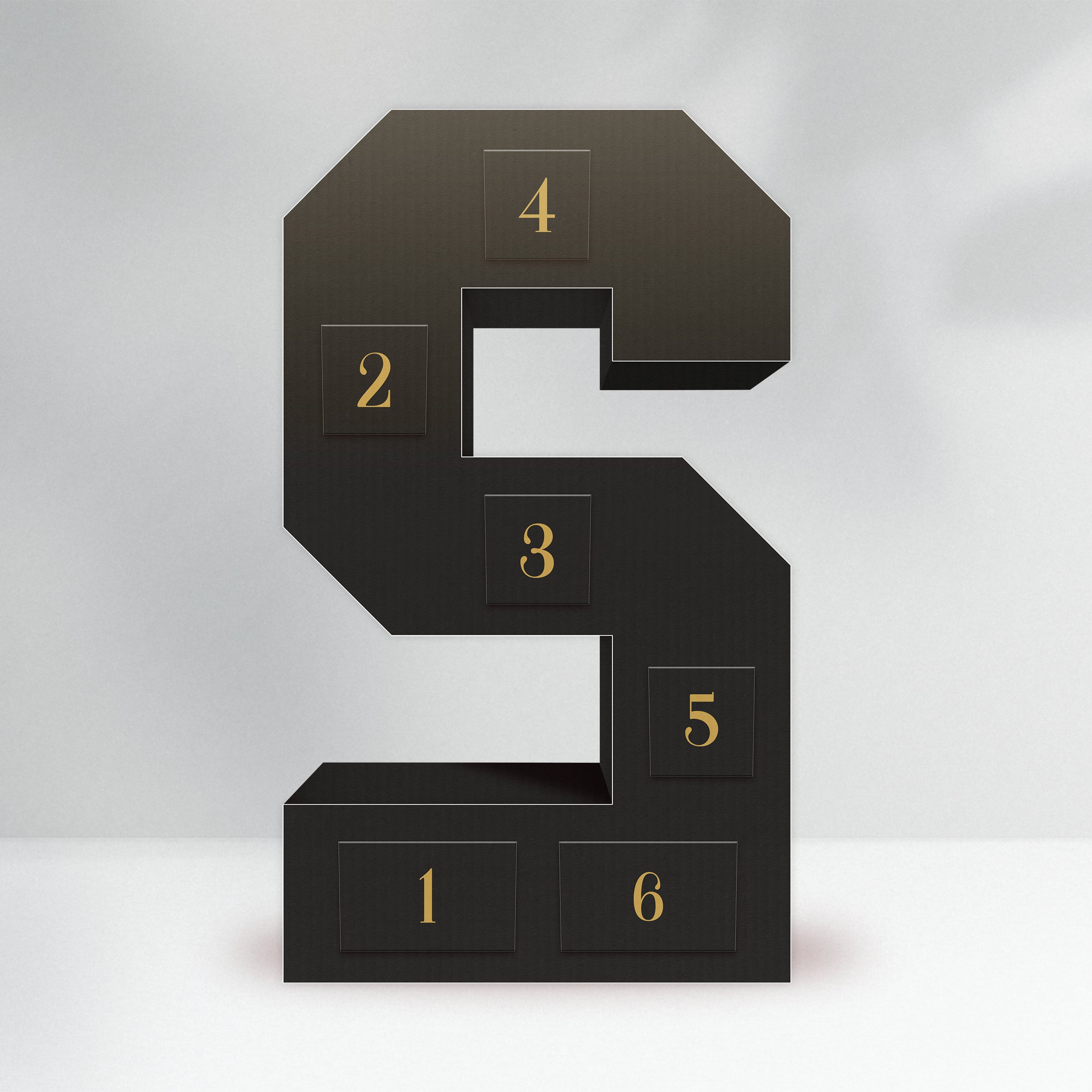 The Little Legend -  Black & Gold , Numbers 0-9