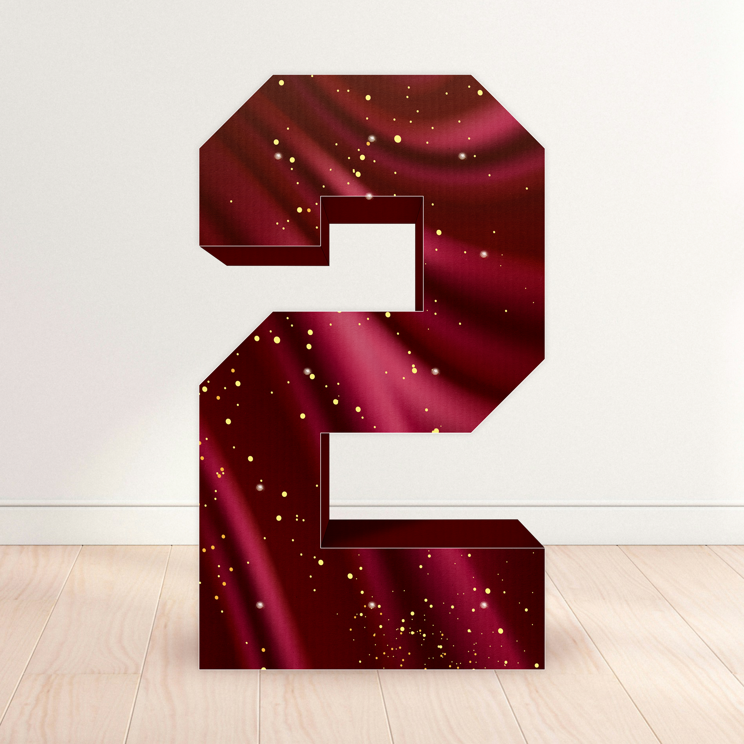 The Big Deal - Red & Gold, Numbers 0-9