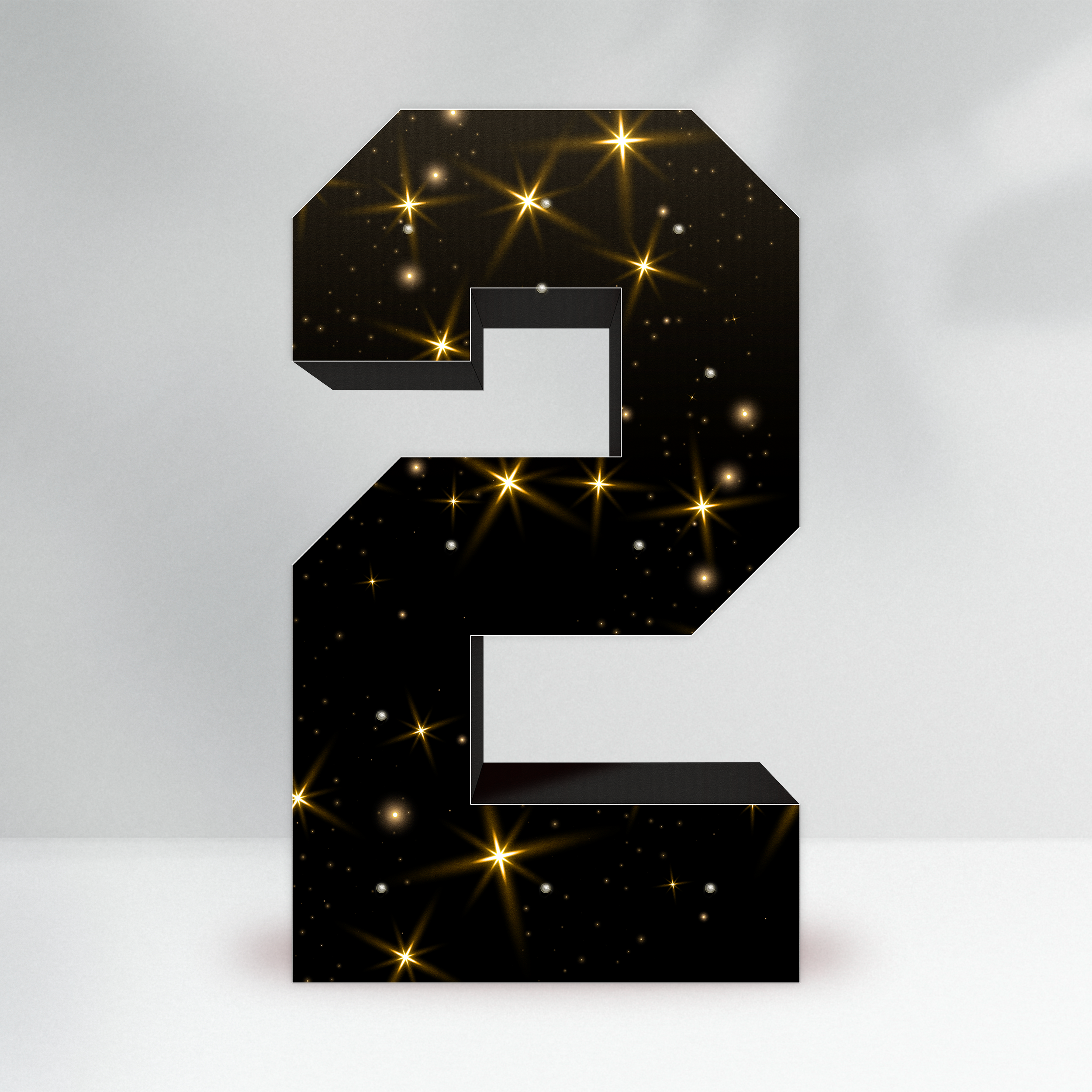 The Little Legend -  Black & Gold , Numbers 0-9