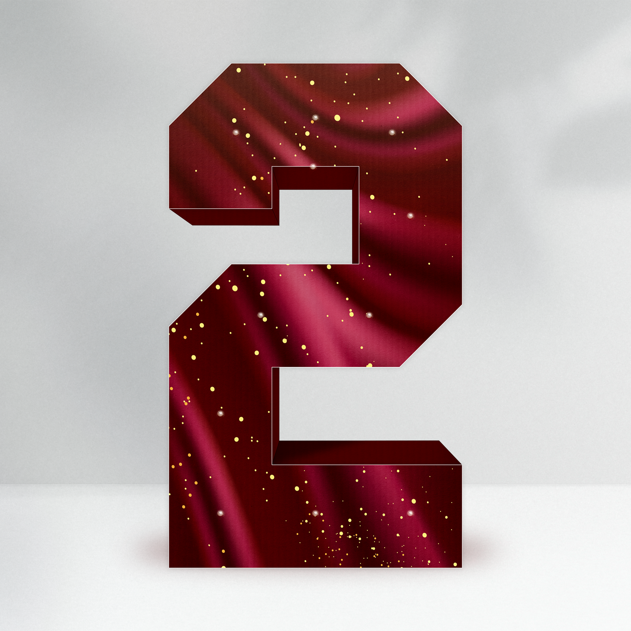 The Little Legend - Red & Gold, Numbers 0-9