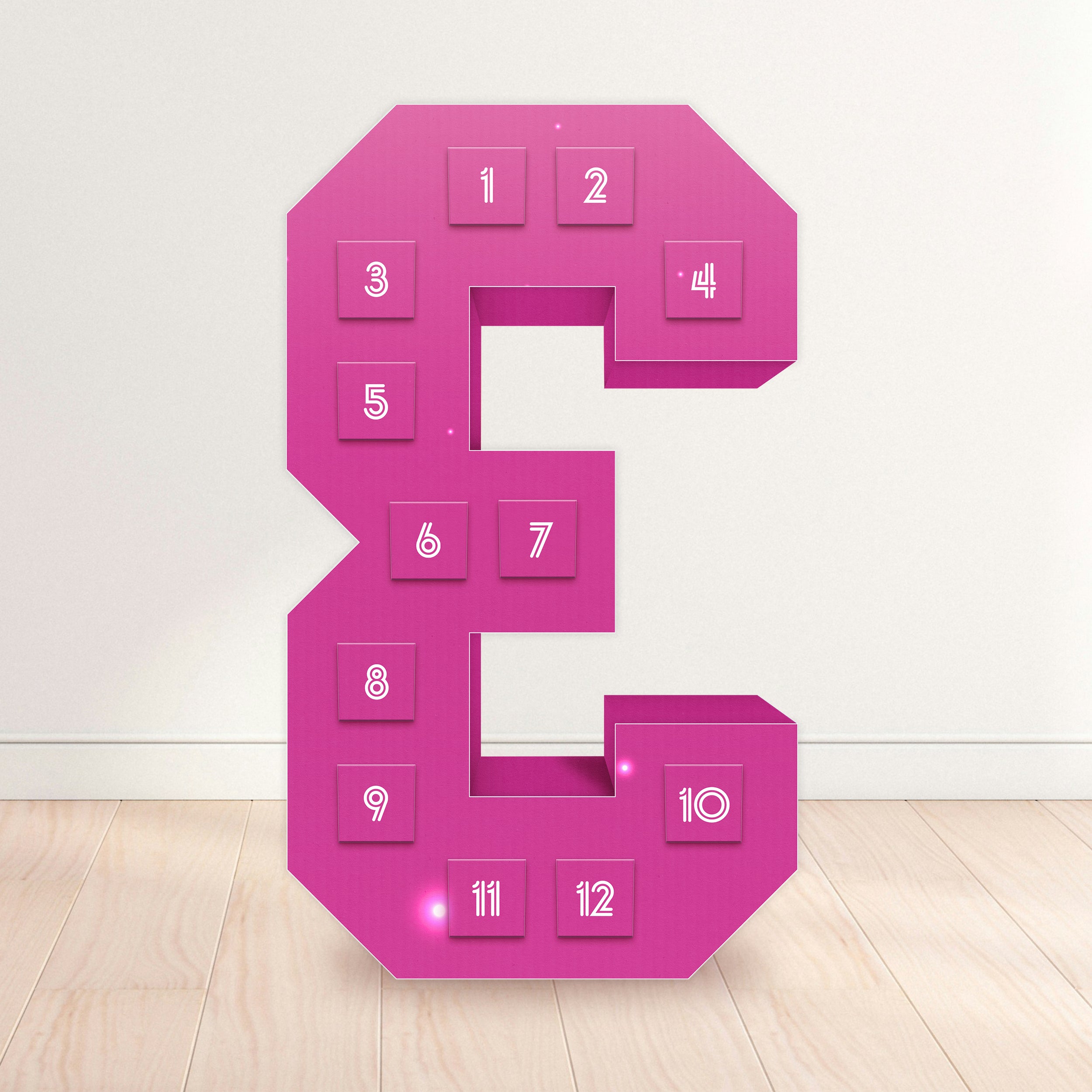 The Big Deal - Pink,  Numbers 0-9