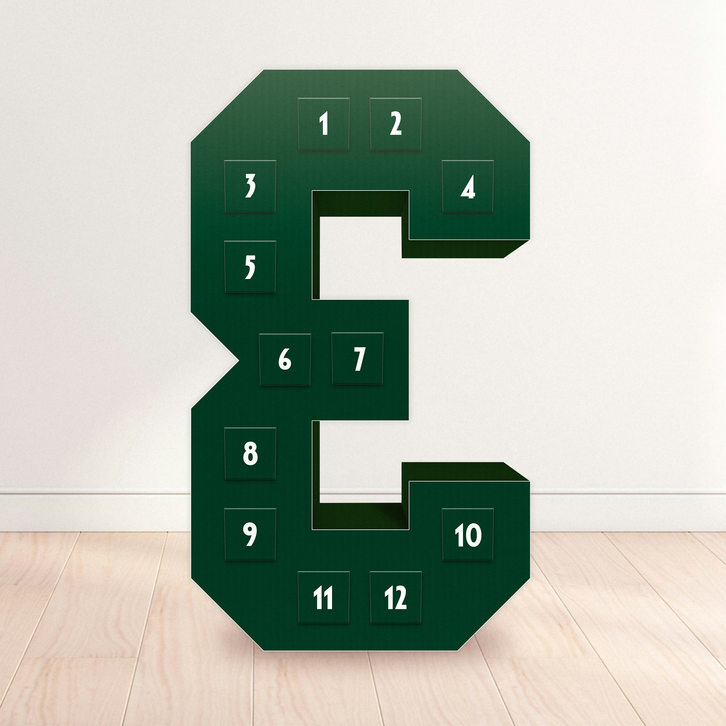 The Big Deal - Emerald Green, Numbers 0-9