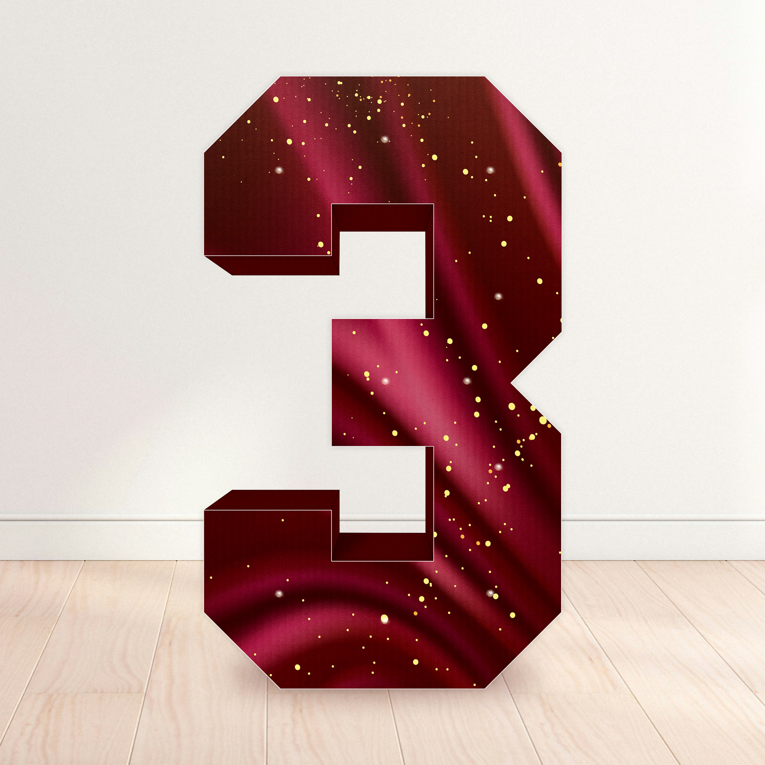 The Big Deal - Red & Gold, Numbers 0-9