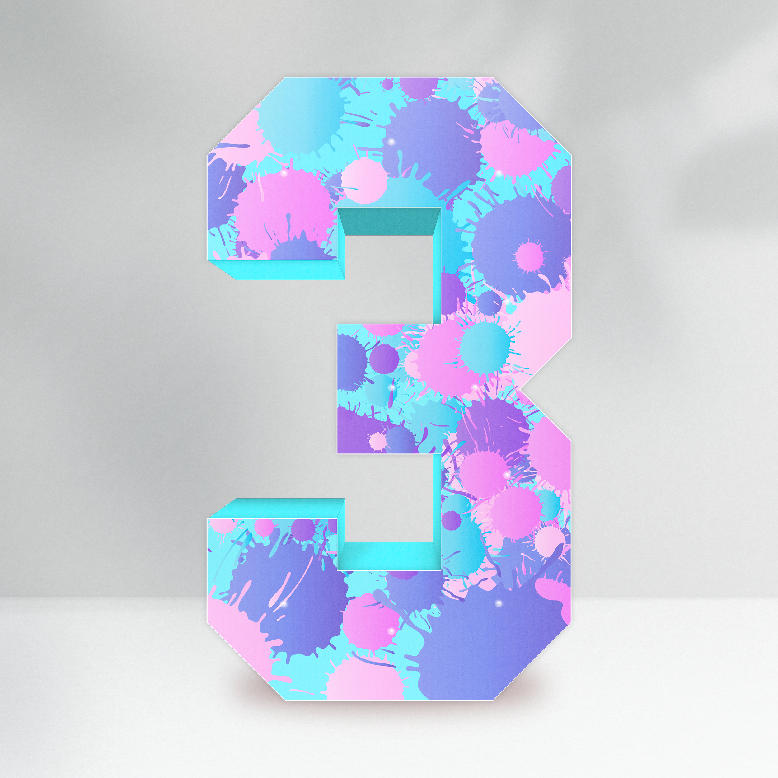 The Little Legend - The Splatter Birthday Advent (0-9)