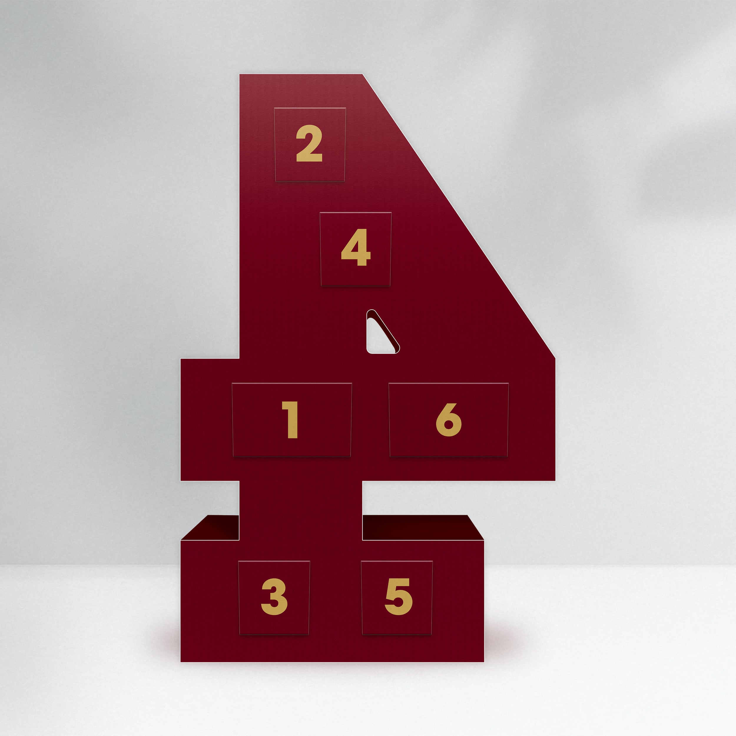 The Little Legend - Red & Gold, Numbers 0-9