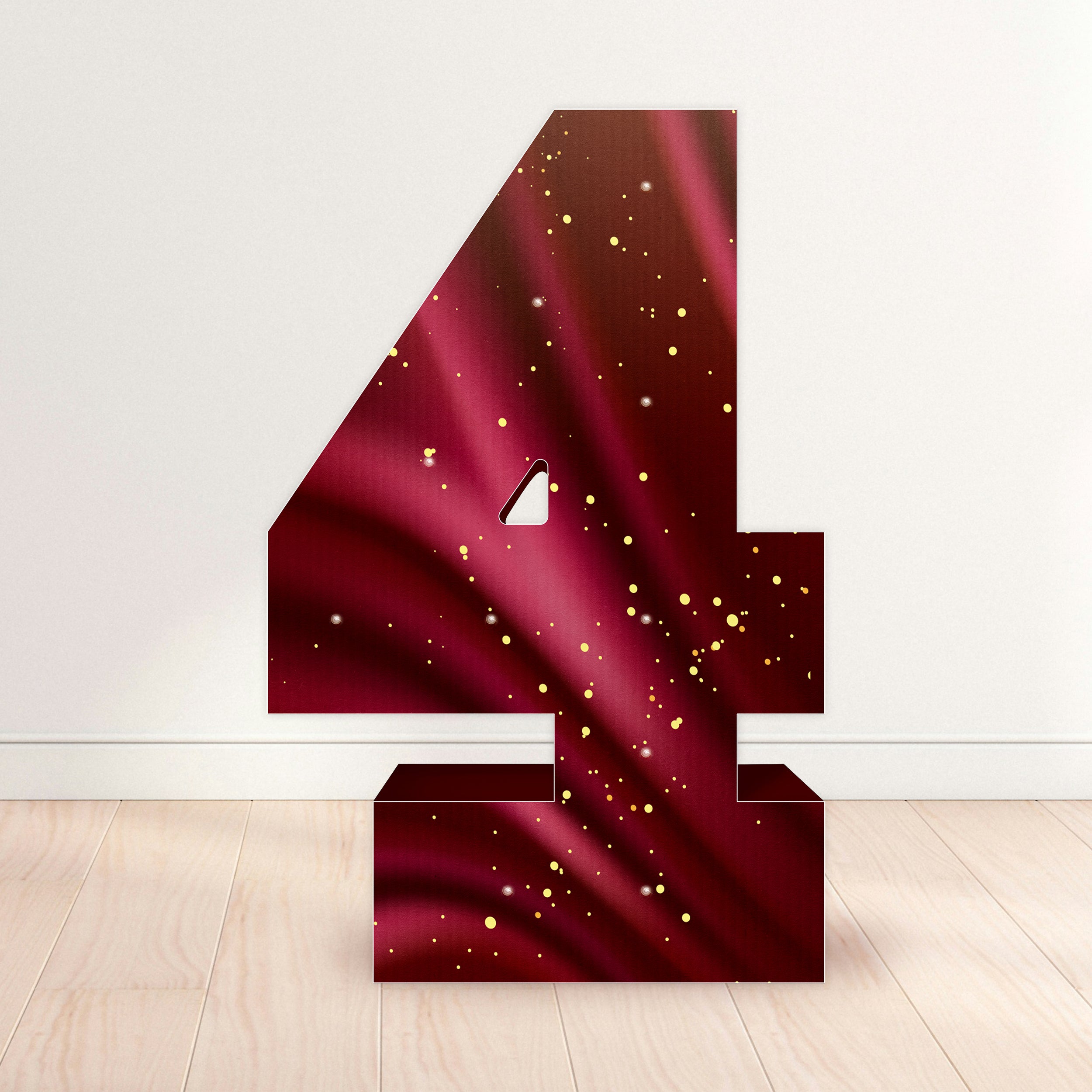 The Big Deal - Red & Gold, Numbers 0-9